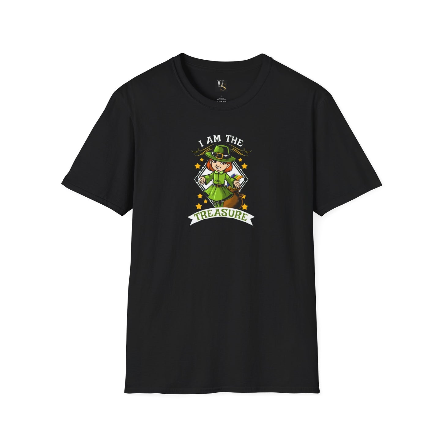 I Am The Treasure Unisex Softstyle T-Shirt - Perfect for St. Patrick's Day Celebrations