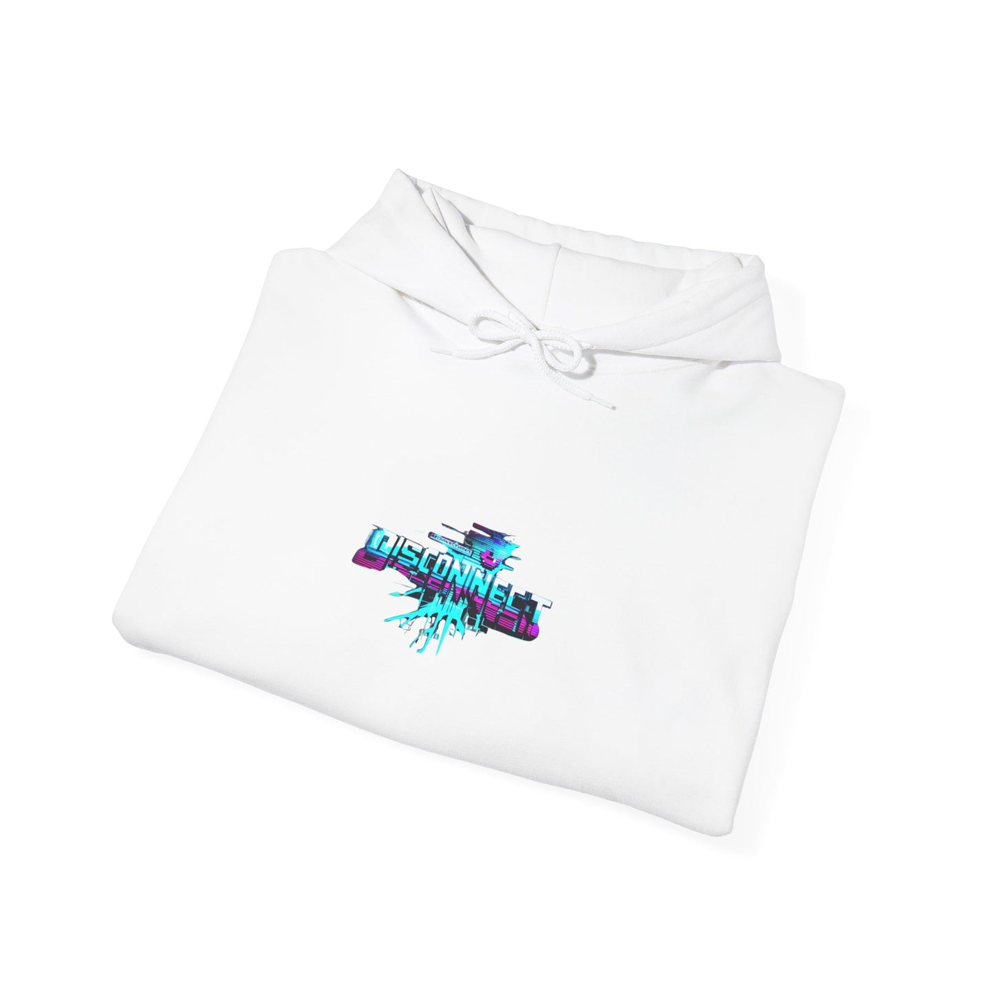 Unisex Heavy Blend™ Hooded Sweatshirt - 'Disconnect' Graphic Sweatshirt for Chill Vibes