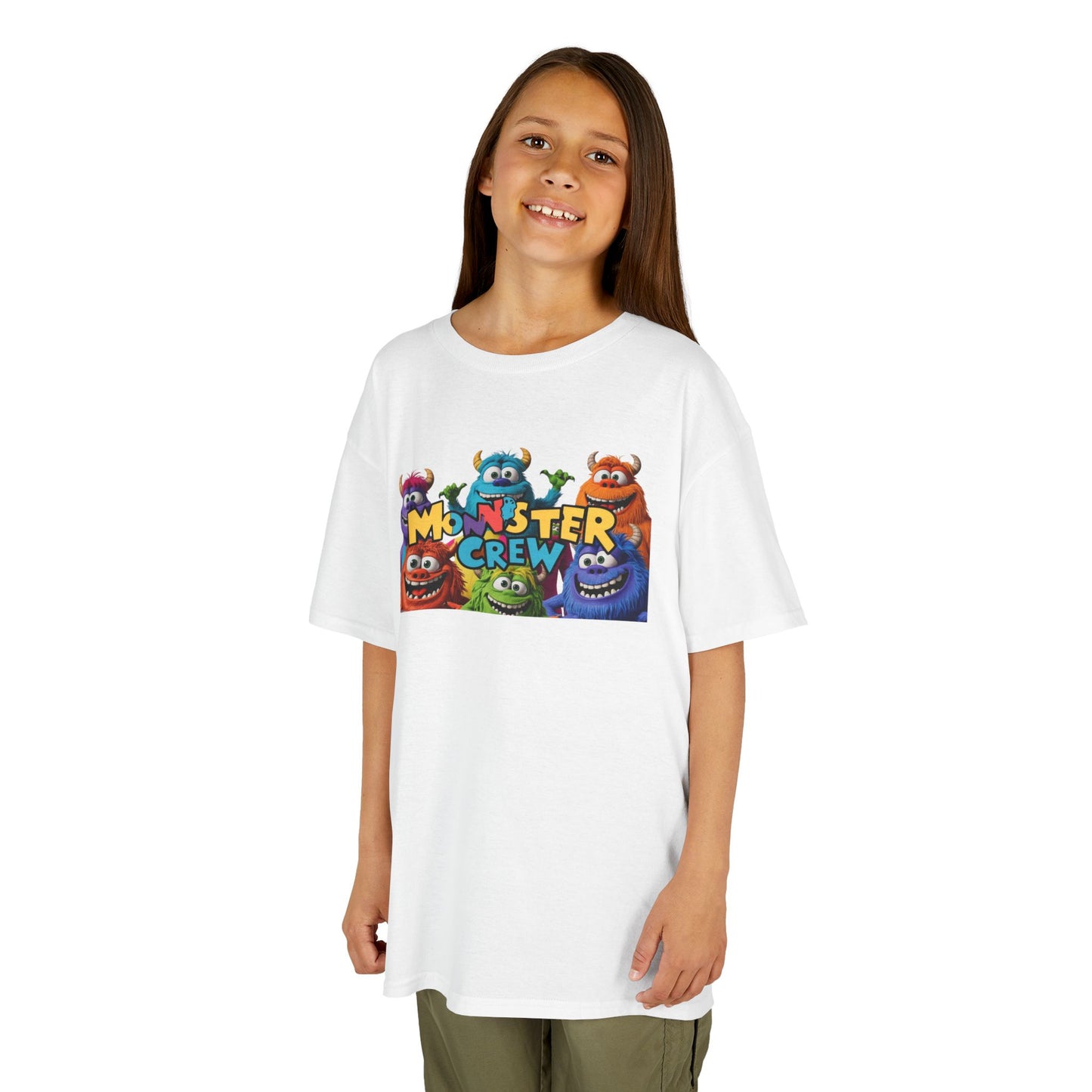 Funny Kids 'Monster Crew' Heavy Cotton Tee