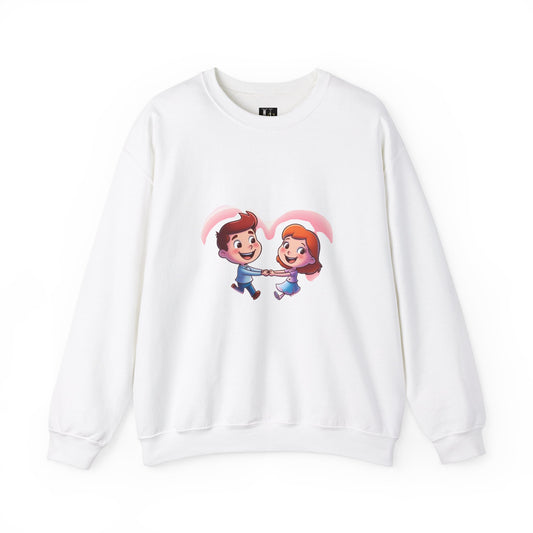 Cute Valentine's Day Couple Sweatshirt