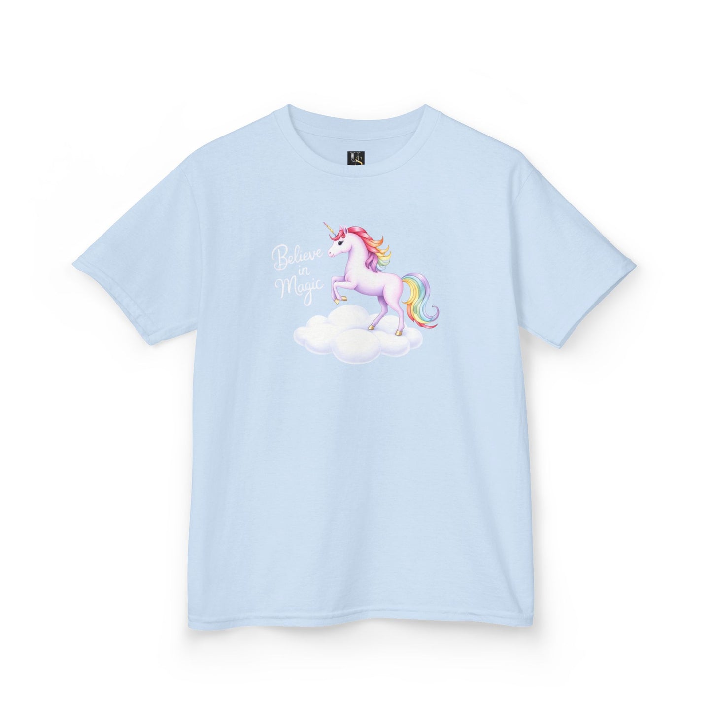 Kids Unicorn Tee - Believe in Magic - Fun Cotton Shirt for Young Dreamers