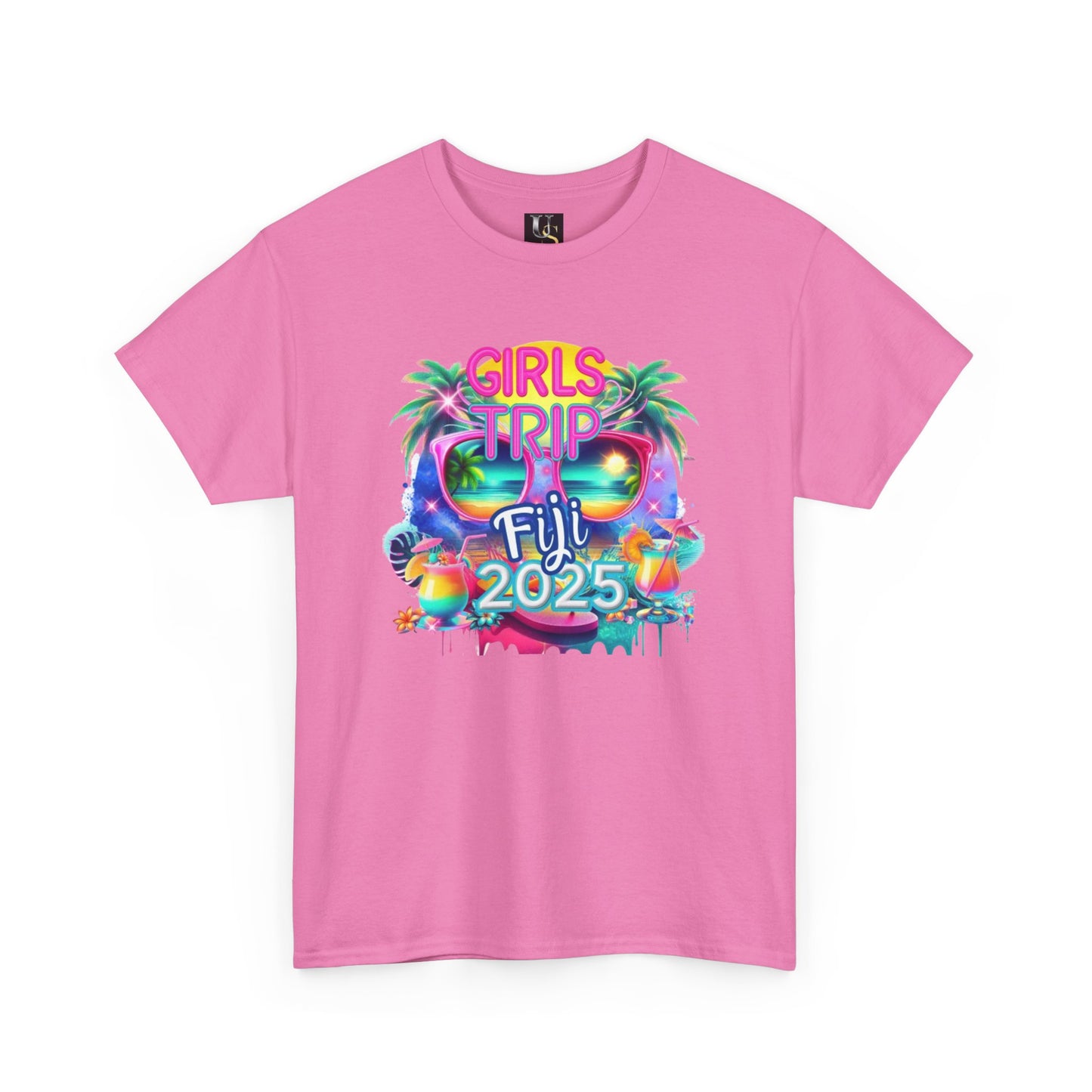 Girls Trip Fiji 2025 Unisex Heavy Cotton Tee