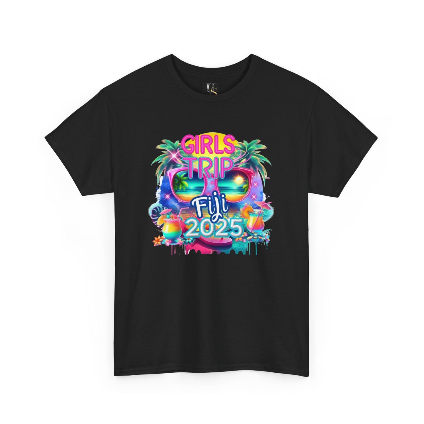 Girls Trip Fiji 2025 Unisex Heavy Cotton Tee