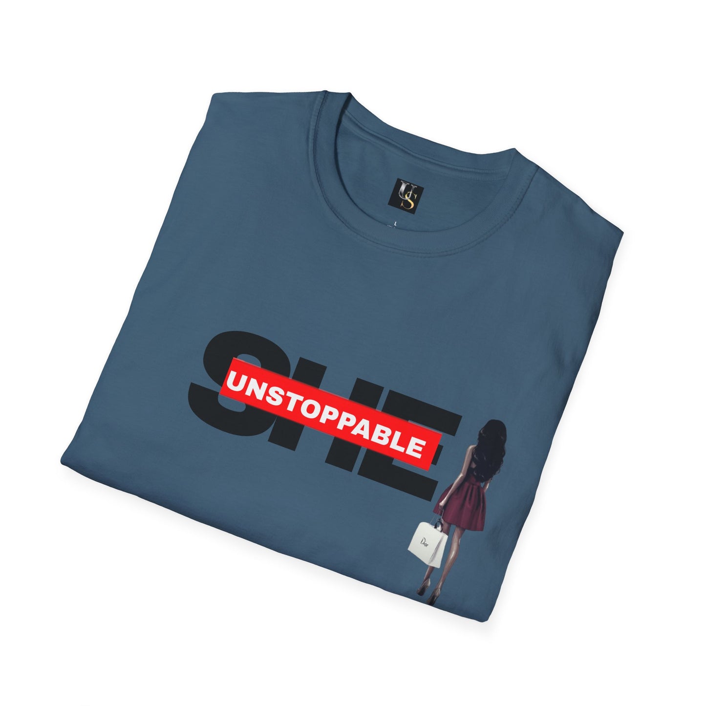 Unisex Softstyle T-Shirt - 'Unstoppable She' Empowerment Tee