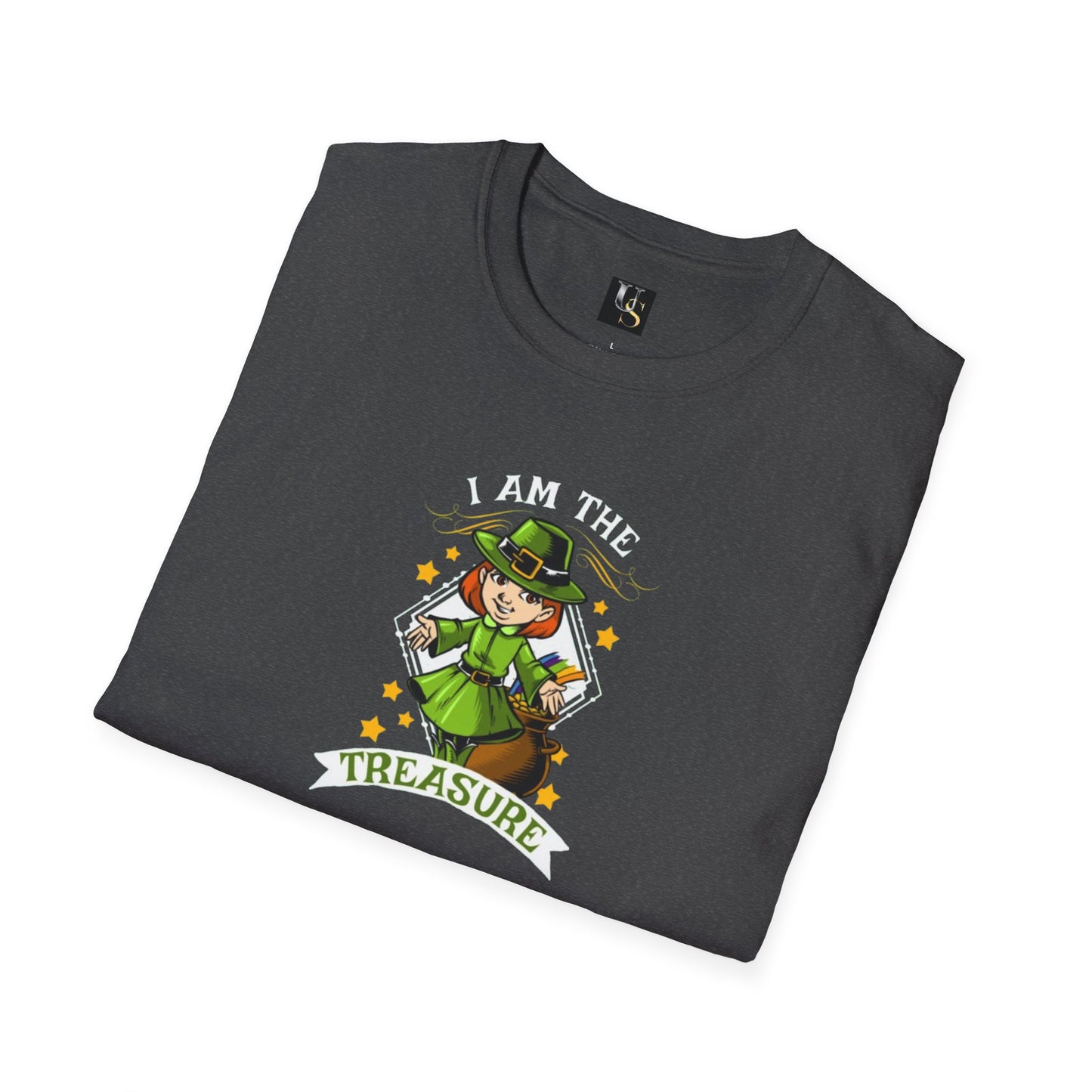 I Am The Treasure Unisex Softstyle T-Shirt - Perfect for St. Patrick's Day Celebrations