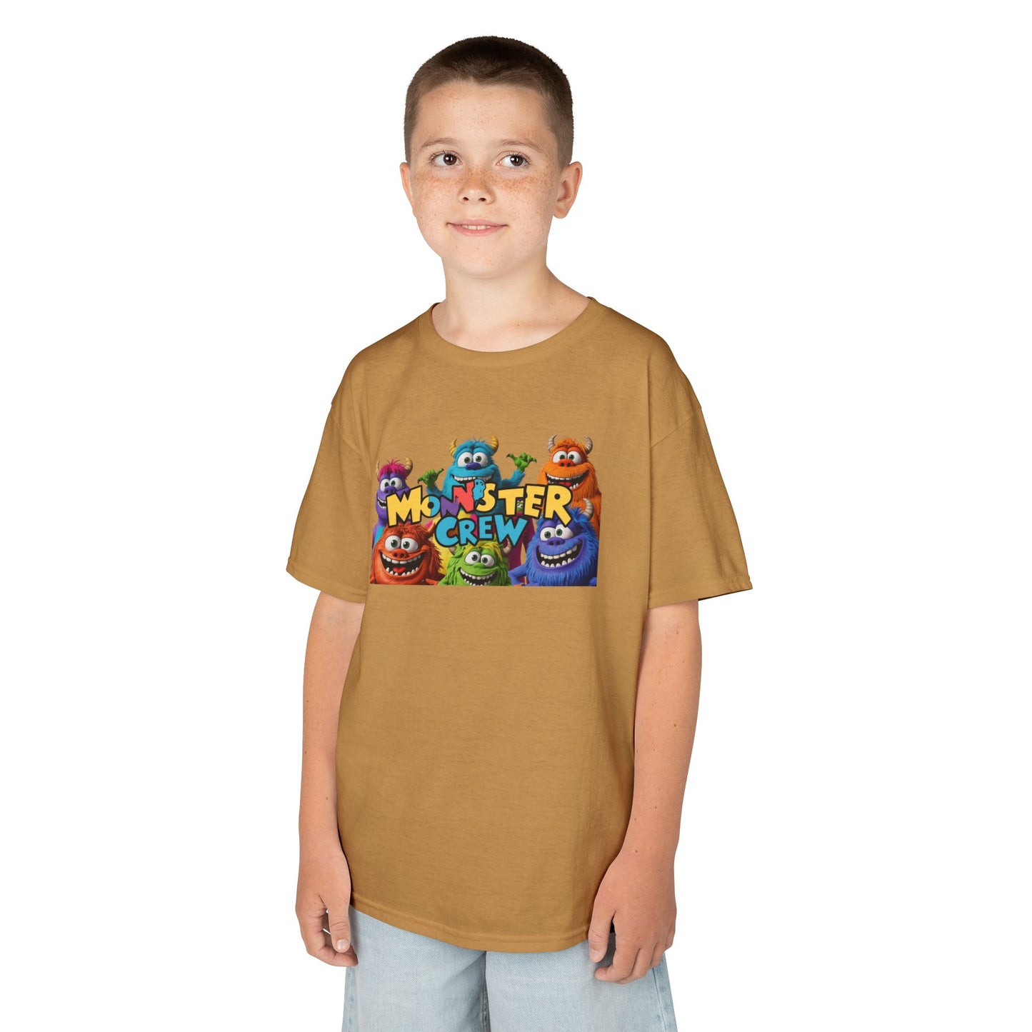 Funny Kids 'Monster Crew' Heavy Cotton Tee