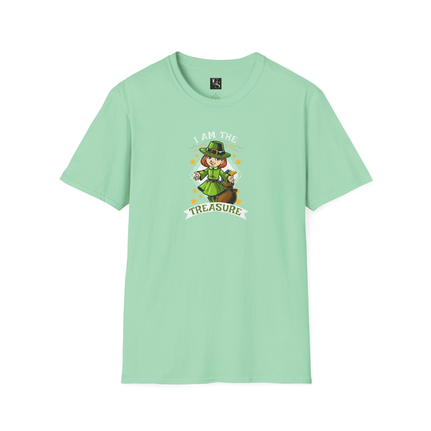 I Am The Treasure Unisex Softstyle T-Shirt - Perfect for St. Patrick's Day Celebrations