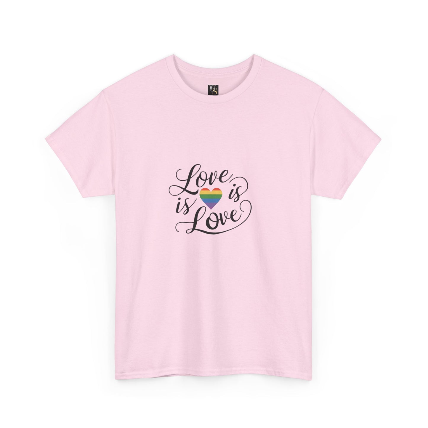 Love is Love Unisex Heavy Cotton Tee - Celebrate Equality and Acceptance