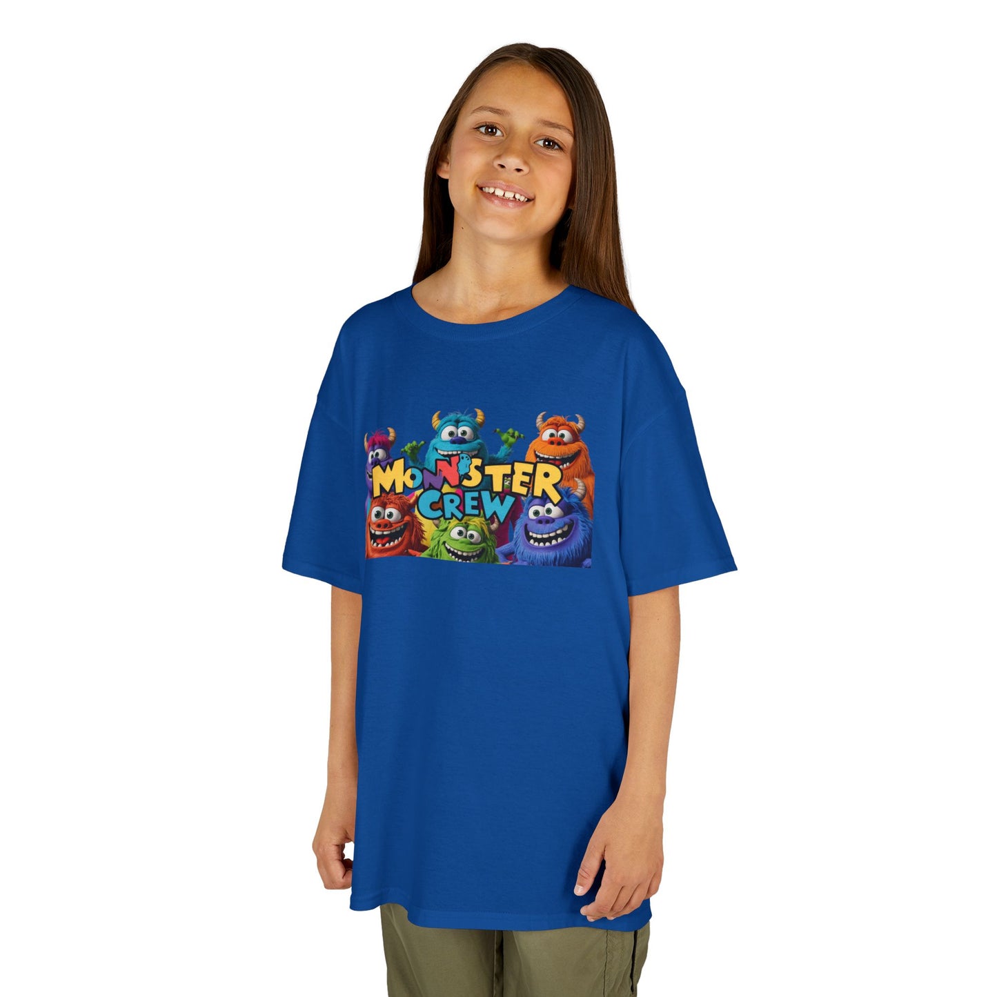 Funny Kids 'Monster Crew' Heavy Cotton Tee