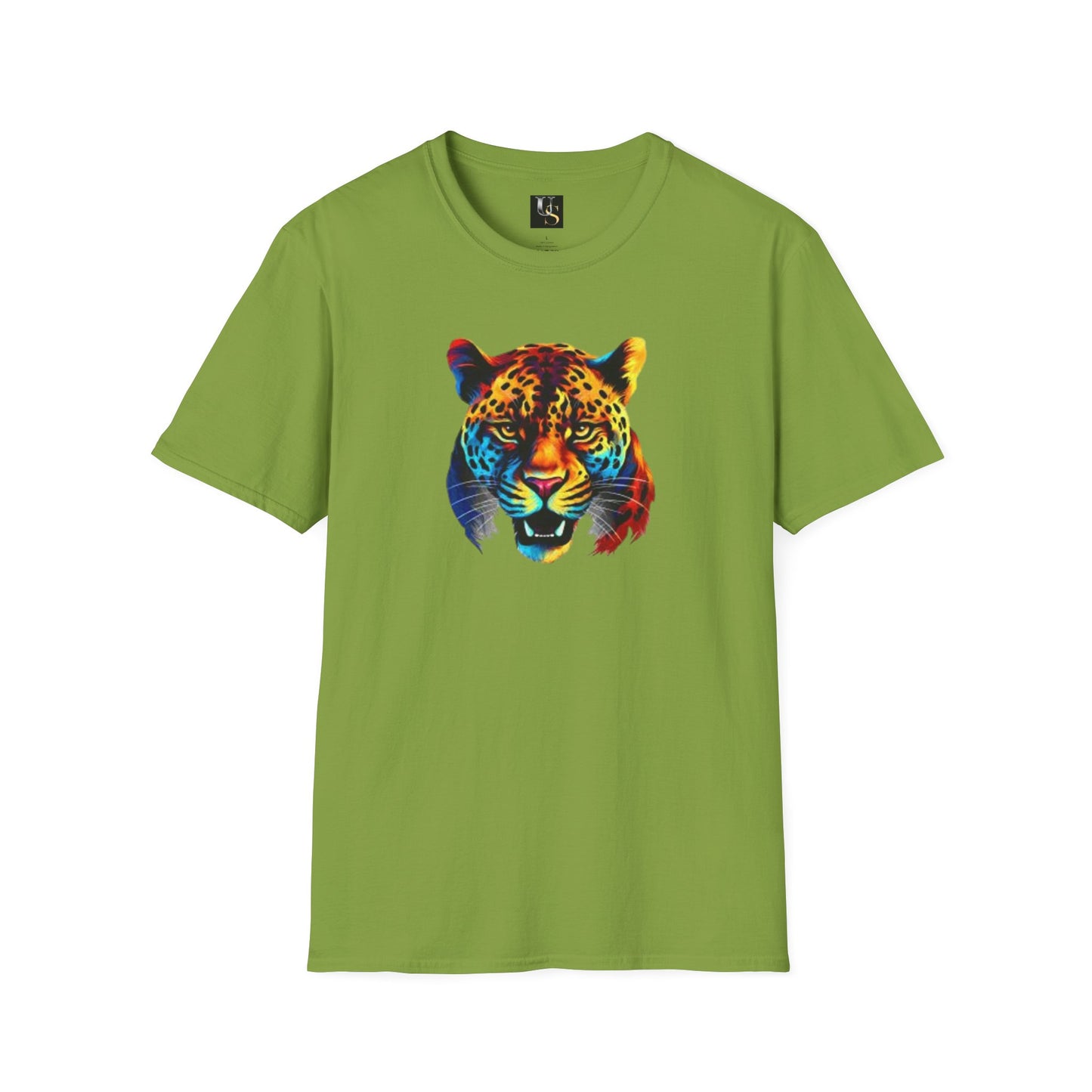 Colorful Leopard Print Unisex T-Shirt - Wild Style Apparel