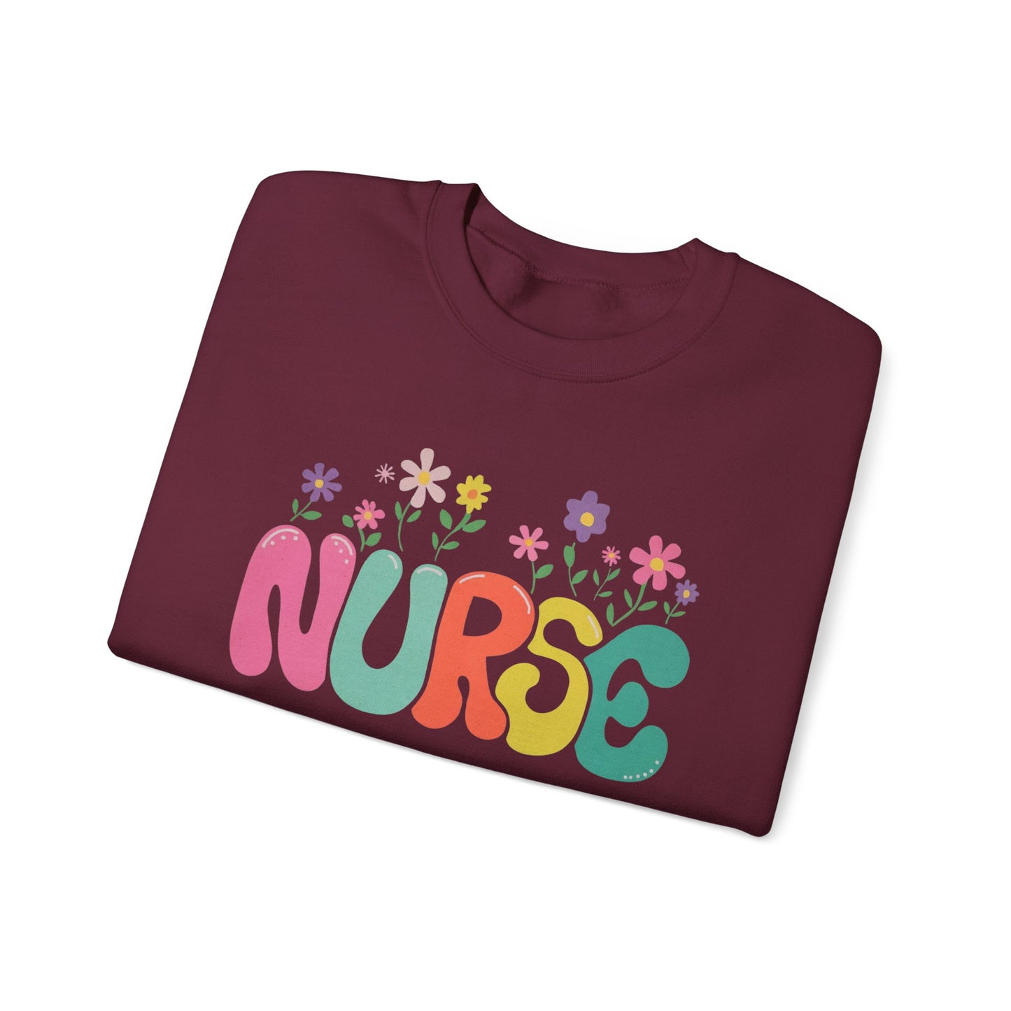 Nurse Flower, Comfortable Sweatshirt