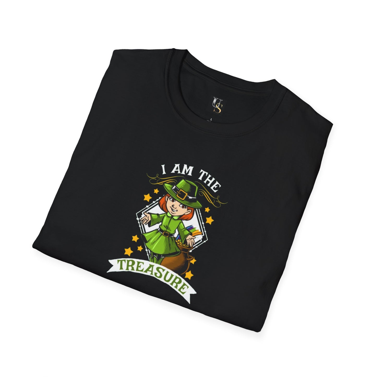 I Am The Treasure Unisex Softstyle T-Shirt - Perfect for St. Patrick's Day Celebrations