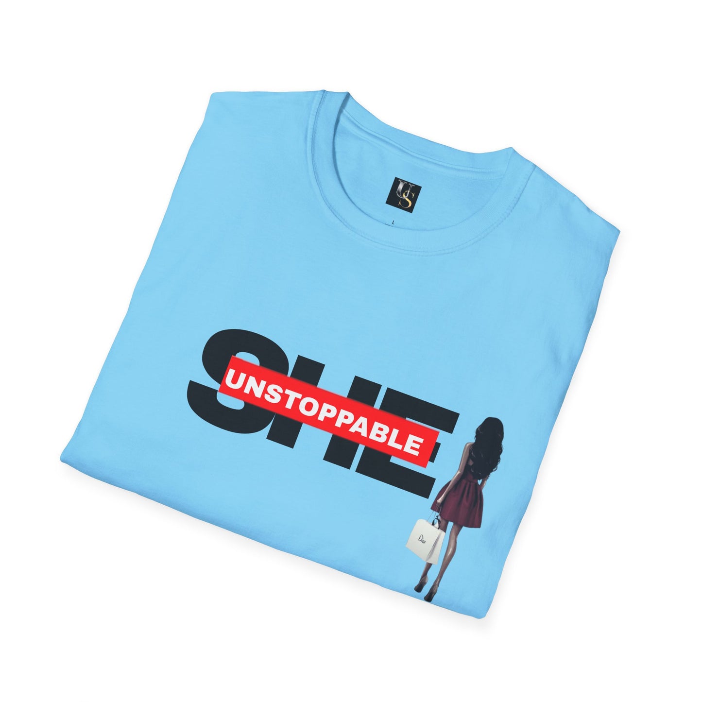 Unisex Softstyle T-Shirt - 'Unstoppable She' Empowerment Tee