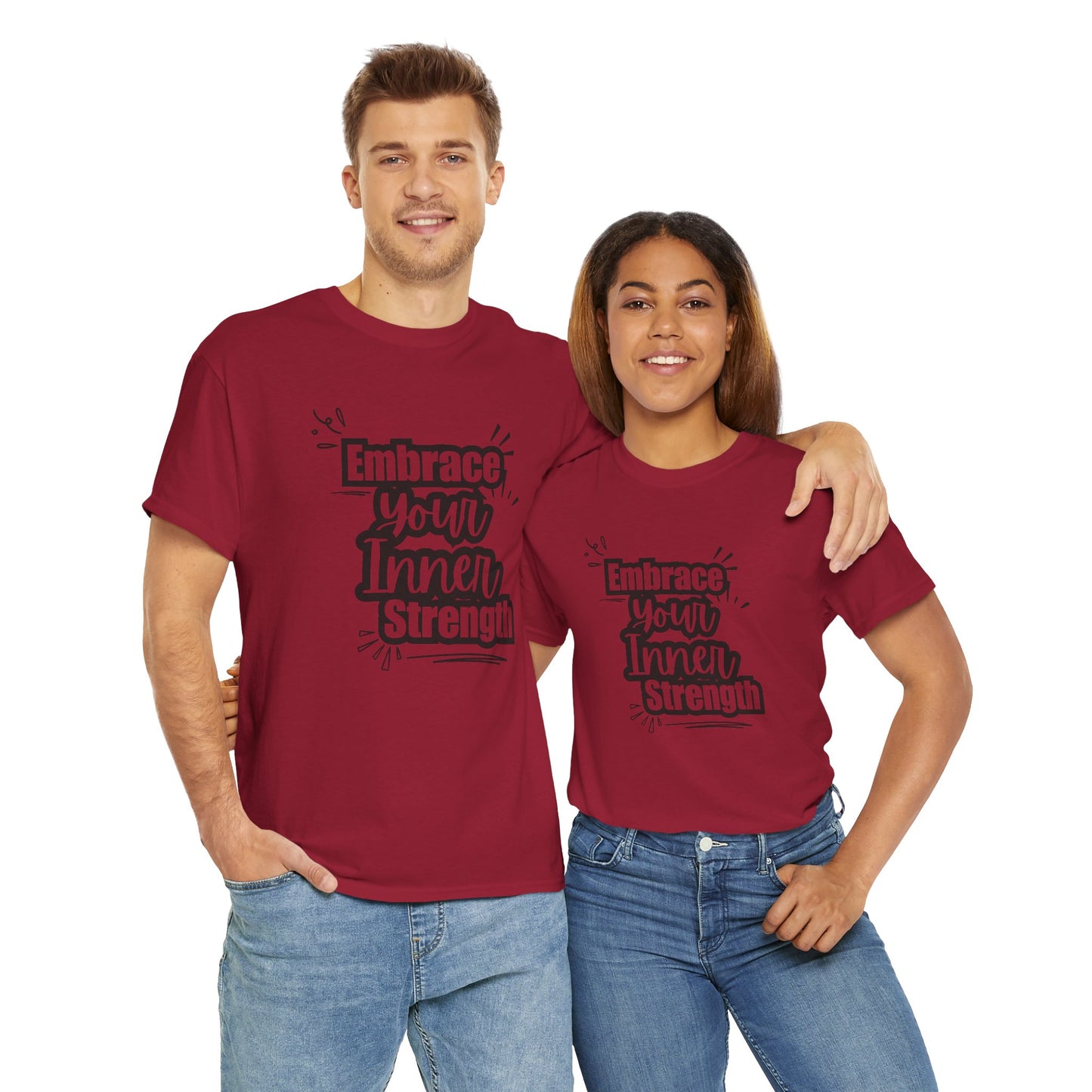 Empowerment Unisex Heavy Cotton Tee - Embrace Your Inner Strength