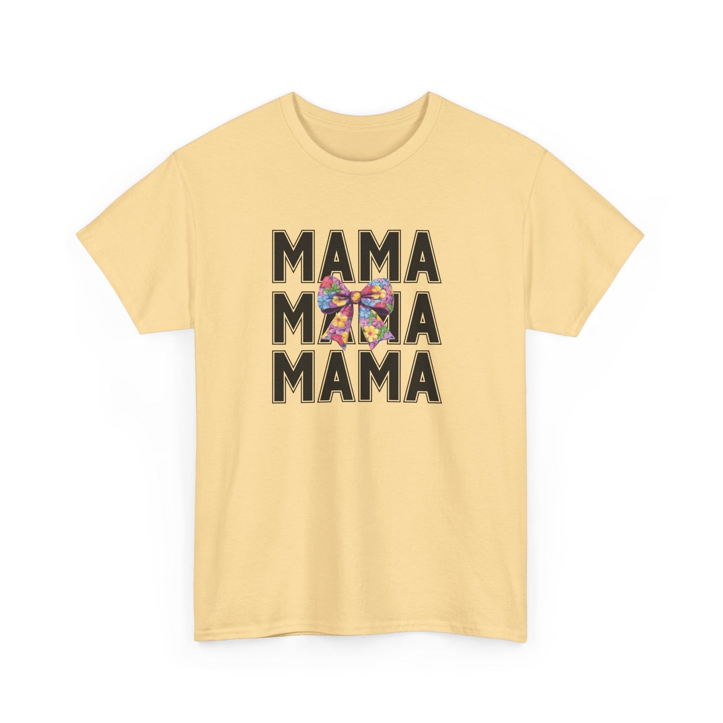 Colorful 'Mama' Unisex Heavy Cotton Tee - Perfect Gift for Moms