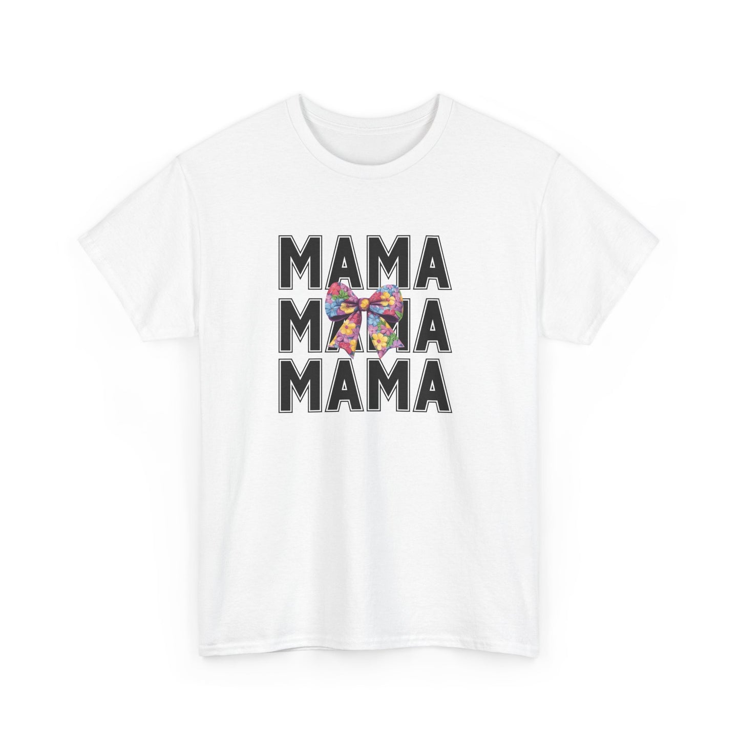 Colorful 'Mama' Unisex Heavy Cotton Tee - Perfect Gift for Moms