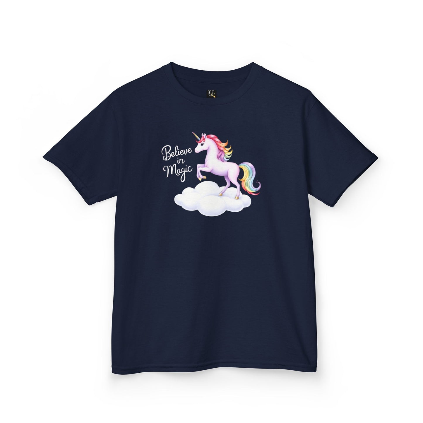 Kids Unicorn Tee - Believe in Magic - Fun Cotton Shirt for Young Dreamers