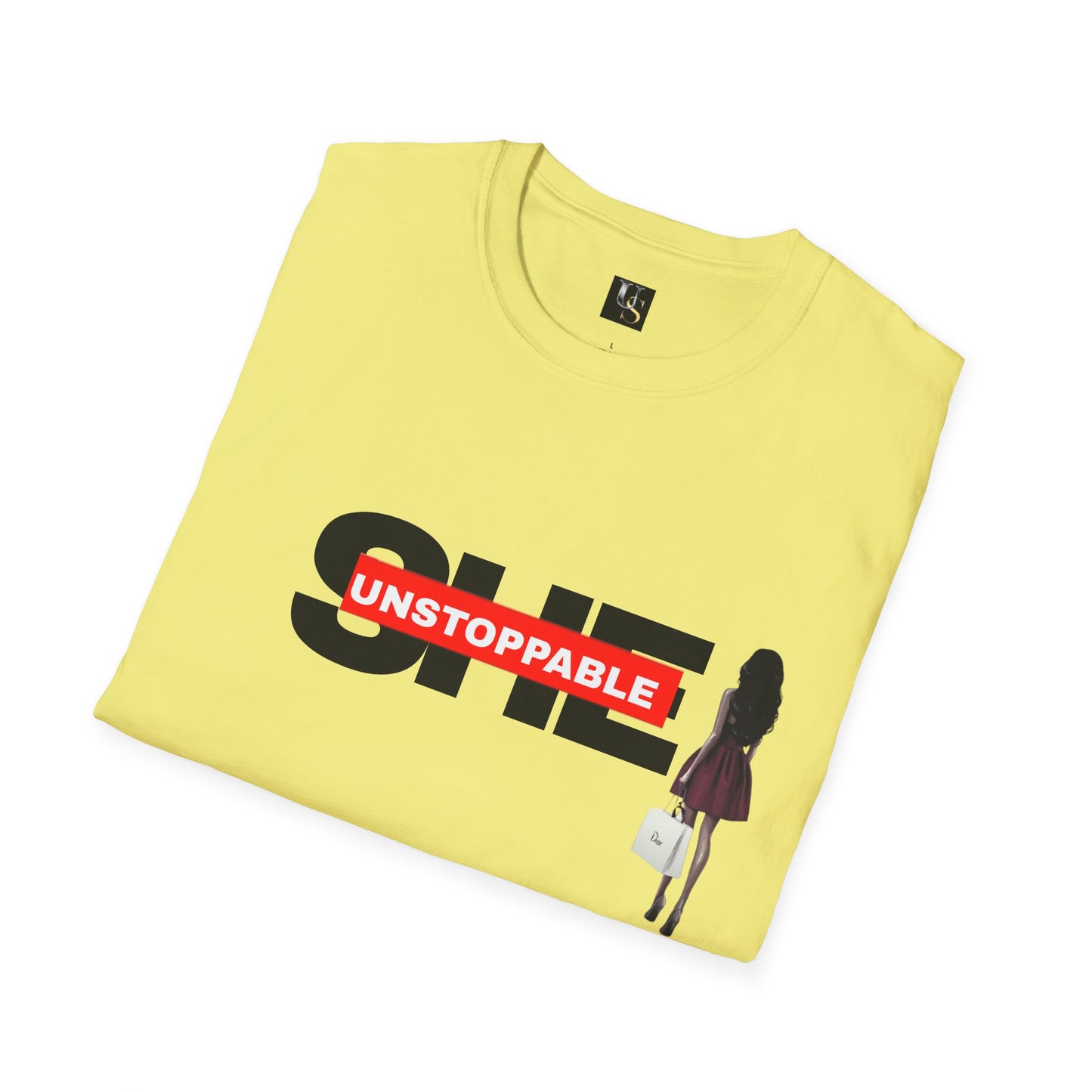 Unisex Softstyle T-Shirt - 'Unstoppable She' Empowerment Tee