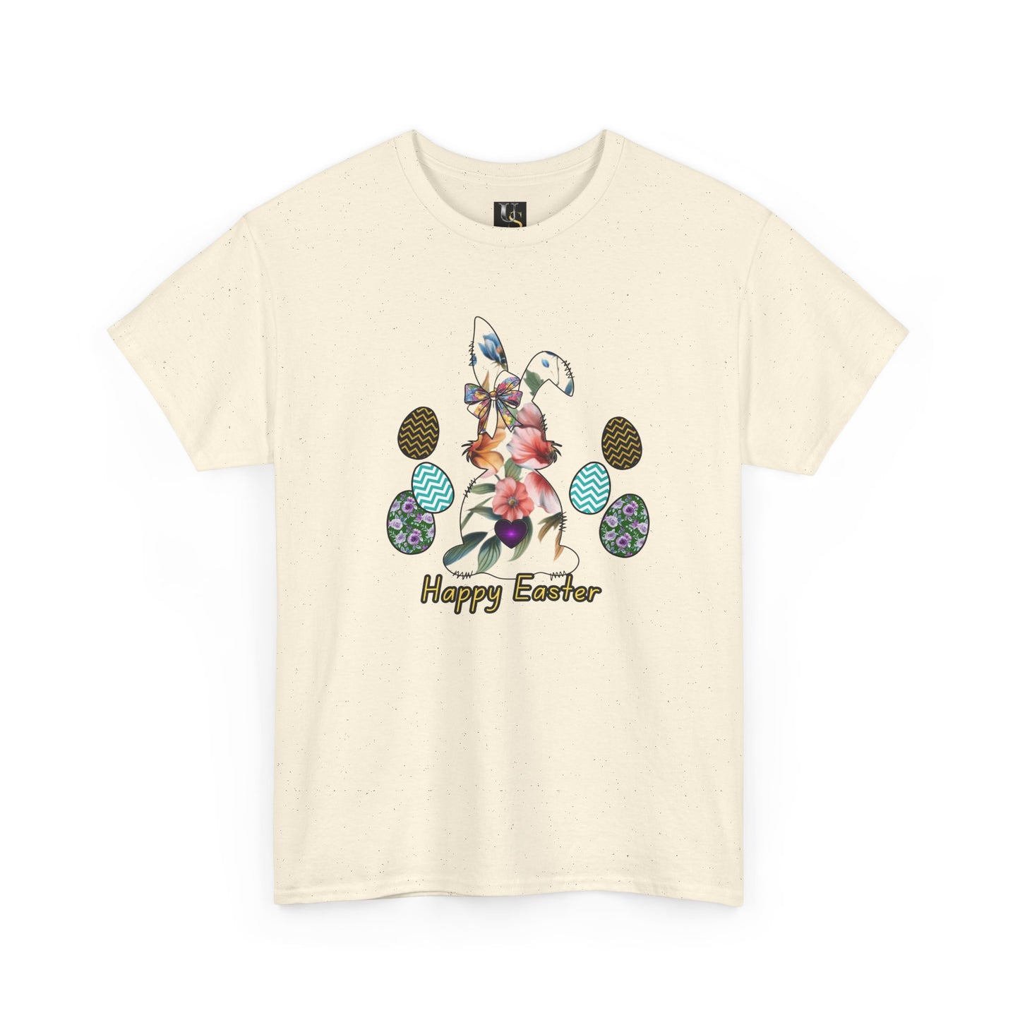 Happy Easter Unisex Heavy Cotton Tee - Festive Spring Apparel