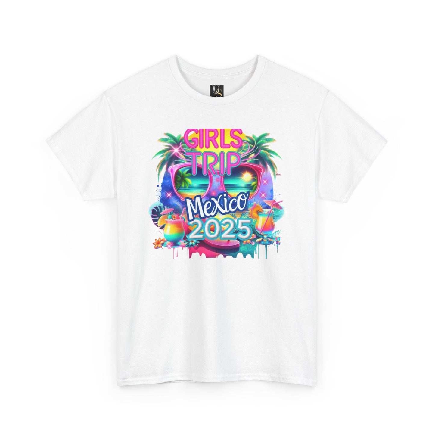 Girls Trip Mexico 2025 Unisex Heavy Cotton Tee