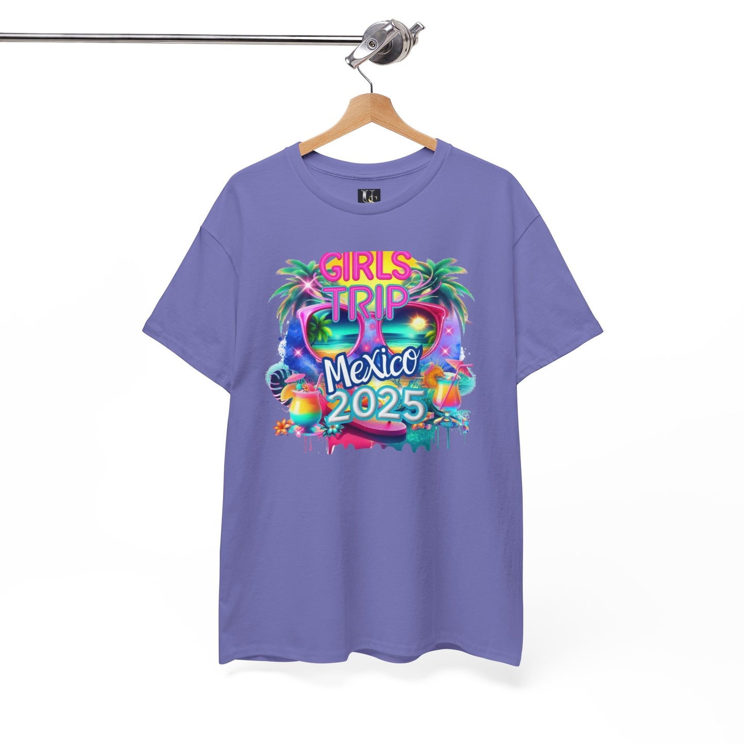 Girls Trip Mexico 2025 Unisex Heavy Cotton Tee