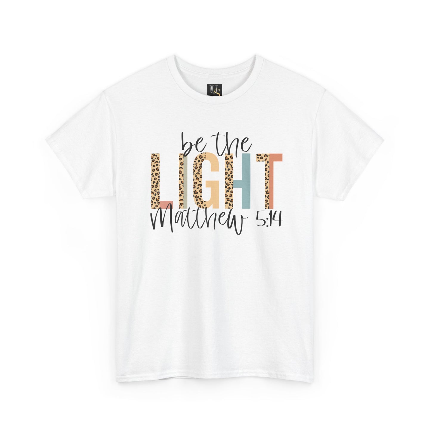 Be The Light Unisex Heavy Cotton Tee - Inspirational Christian Shirt