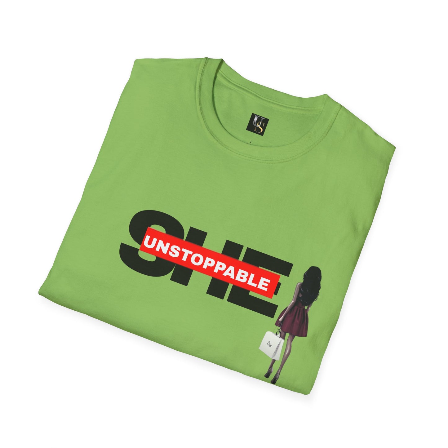 Unisex Softstyle T-Shirt - 'Unstoppable She' Empowerment Tee