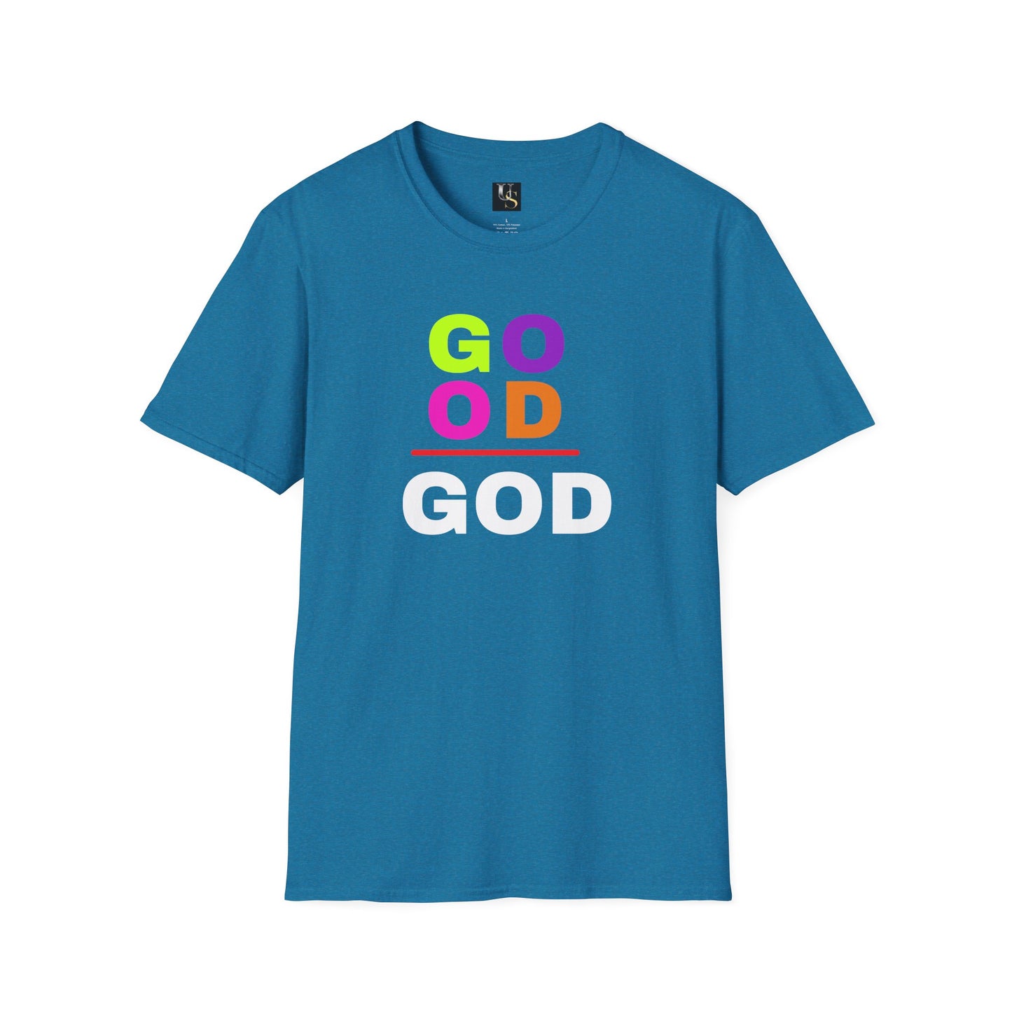 Colorful 'Good God' Unisex T-Shirt - Fun Graphic Tee for Everyday Wear