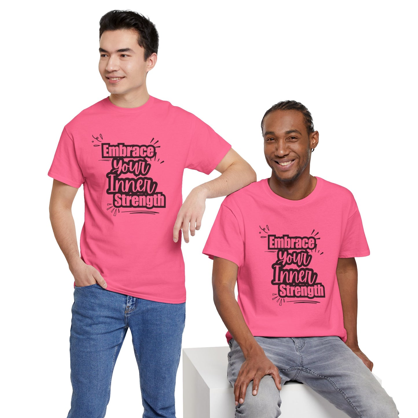 Empowerment Unisex Heavy Cotton Tee - Embrace Your Inner Strength