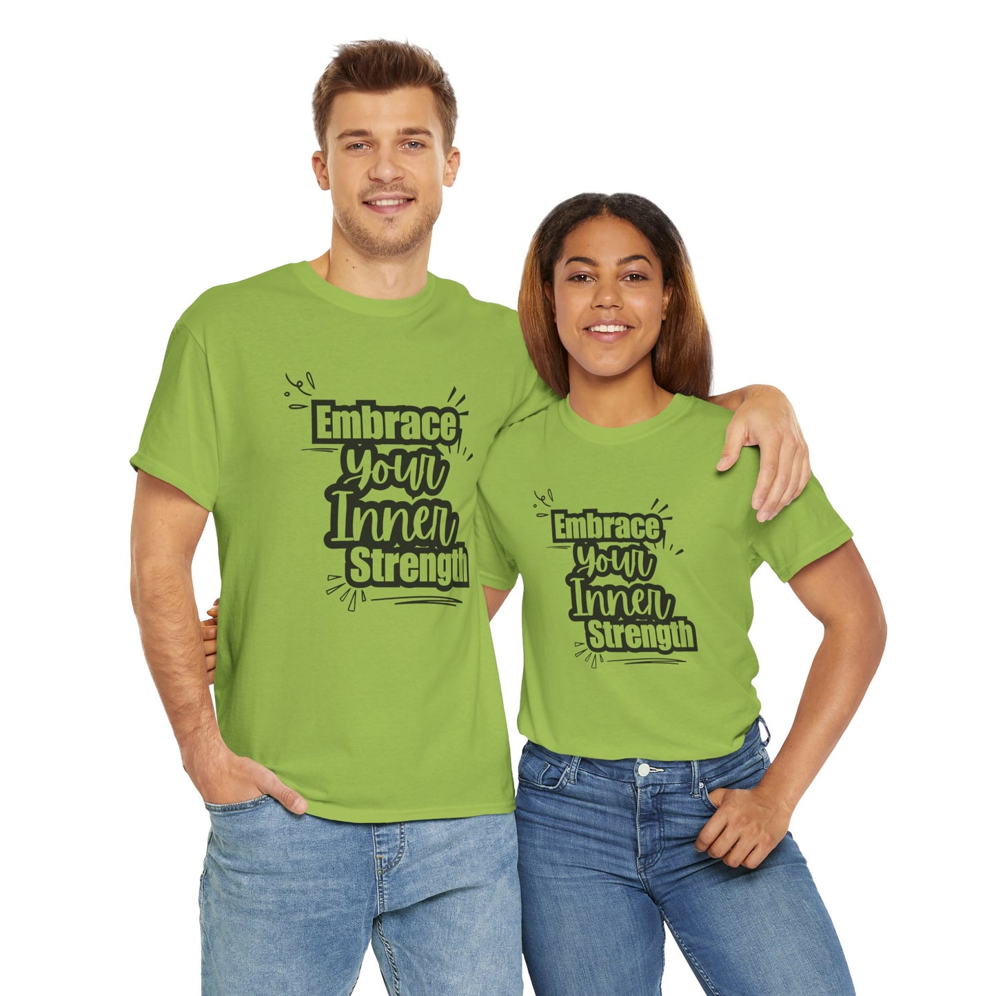 Empowerment Unisex Heavy Cotton Tee - Embrace Your Inner Strength