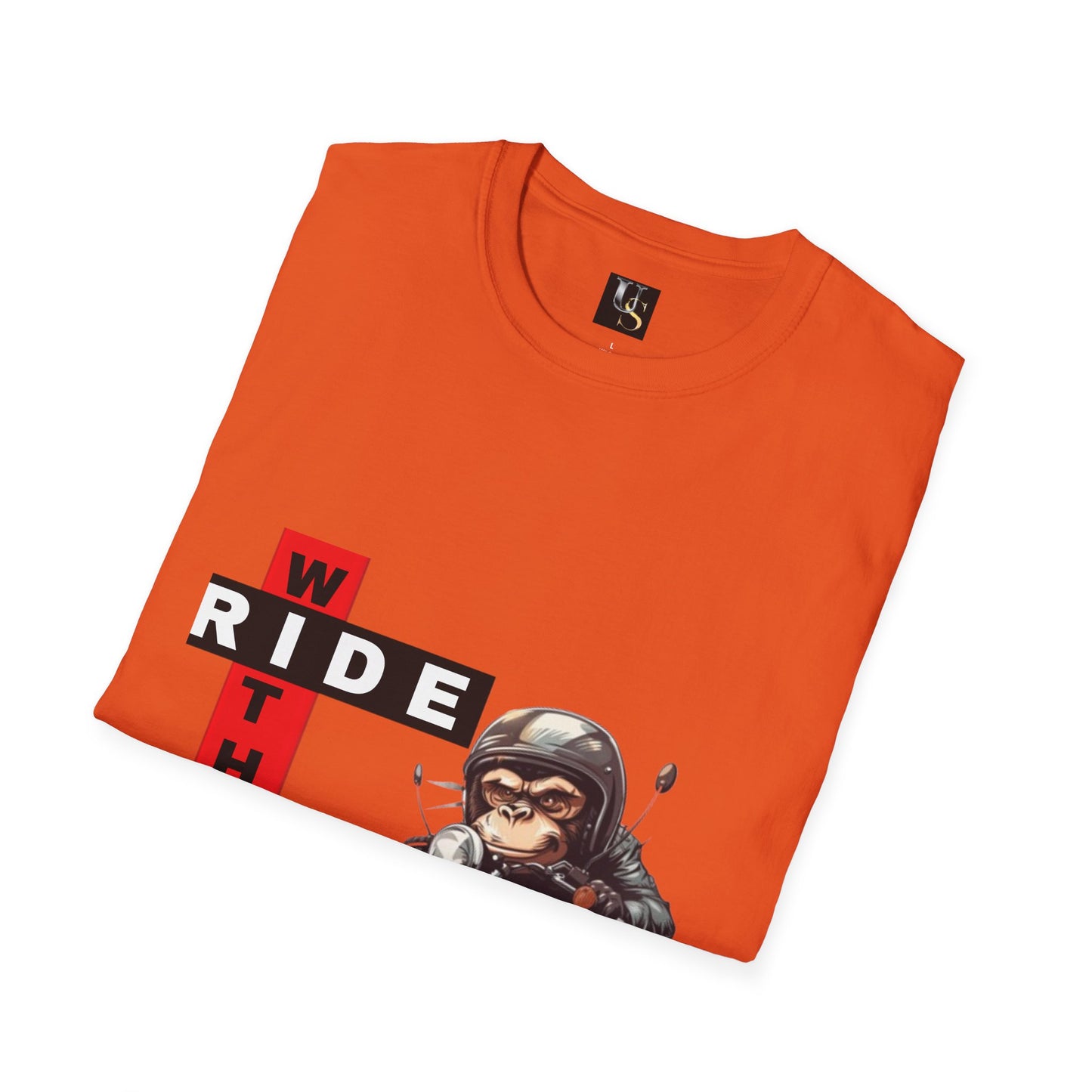 Funny Unisex Motorcycle T-Shirt - 'Ride With Me' Graphic Tee for Bikers