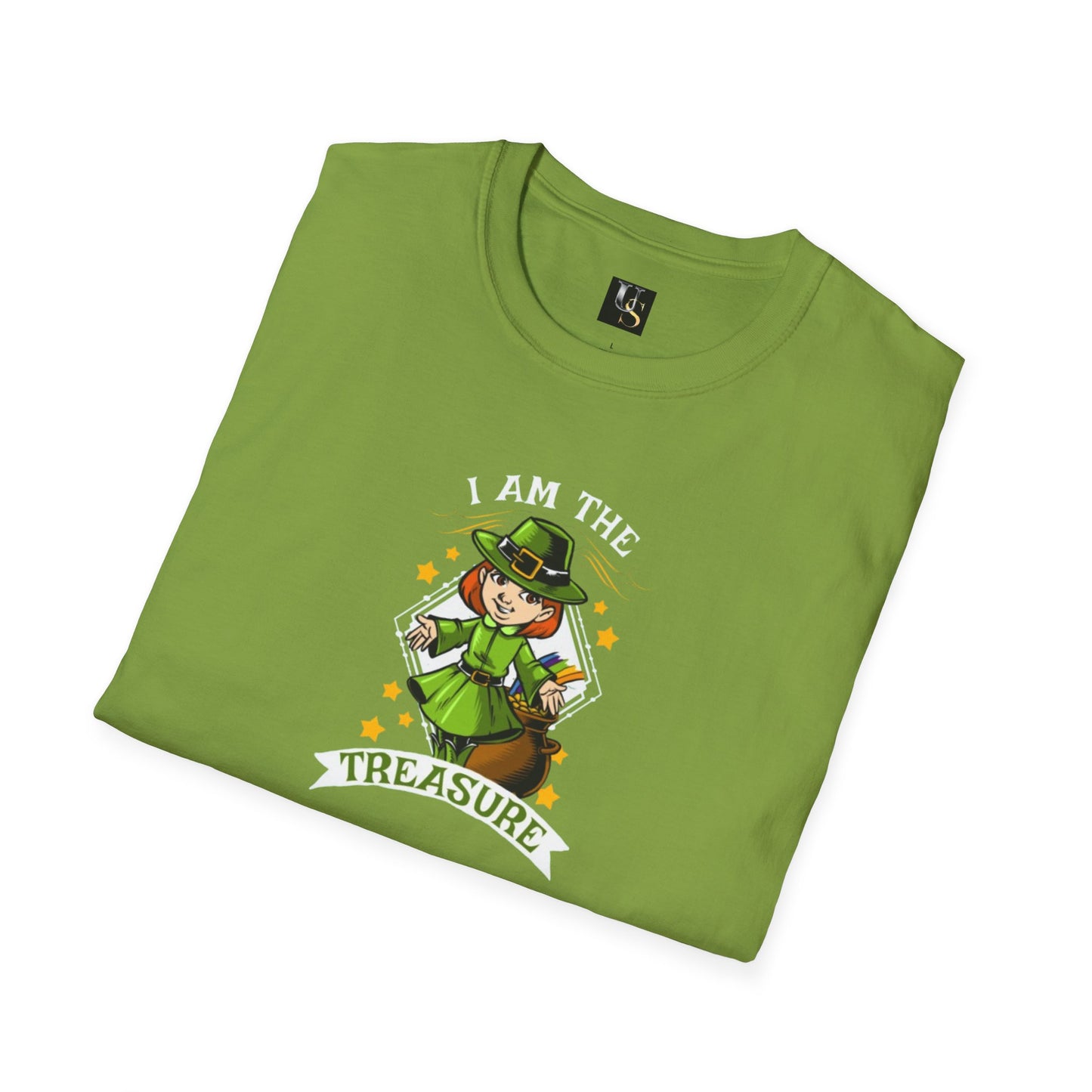 I Am The Treasure Unisex Softstyle T-Shirt - Perfect for St. Patrick's Day Celebrations