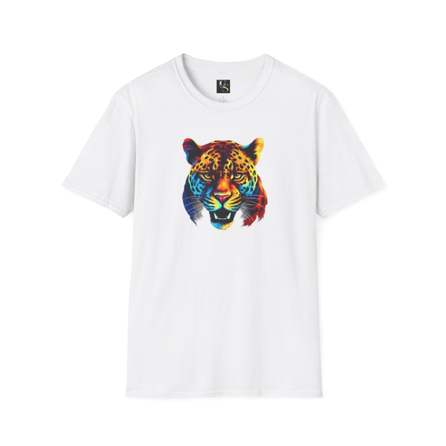 Colorful Leopard Print Unisex T-Shirt - Wild Style Apparel