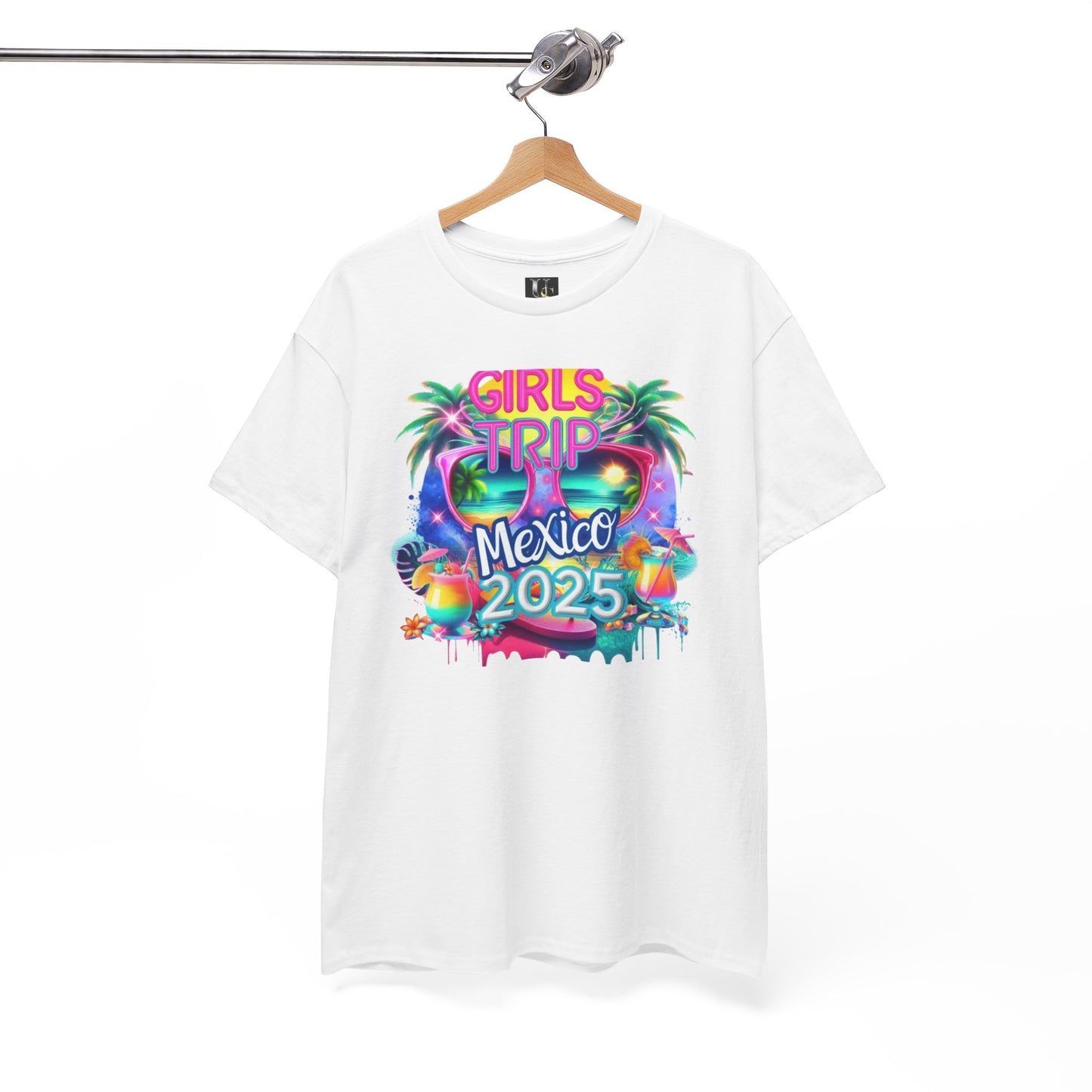 Girls Trip Mexico 2025 Unisex Heavy Cotton Tee