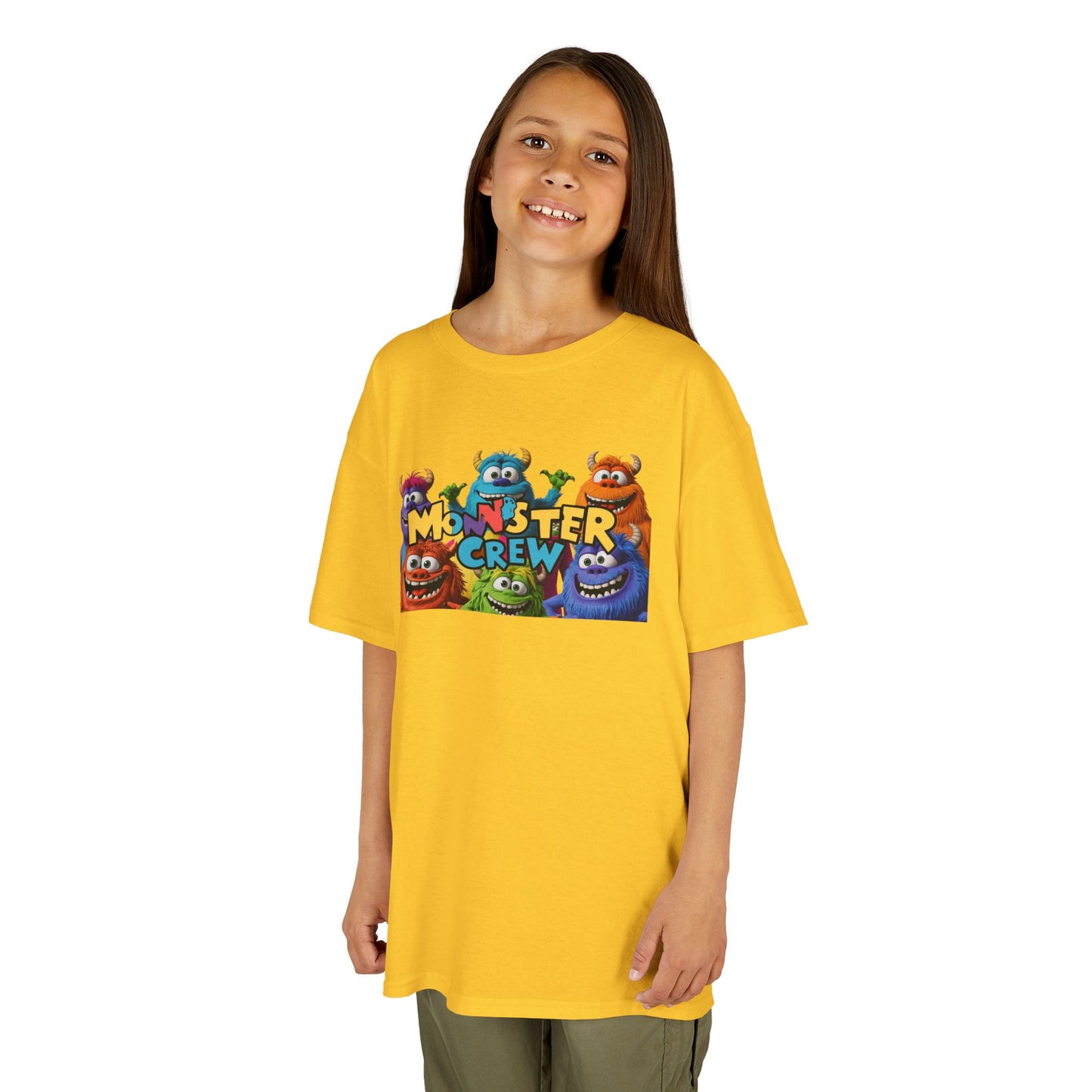 Funny Kids 'Monster Crew' Heavy Cotton Tee