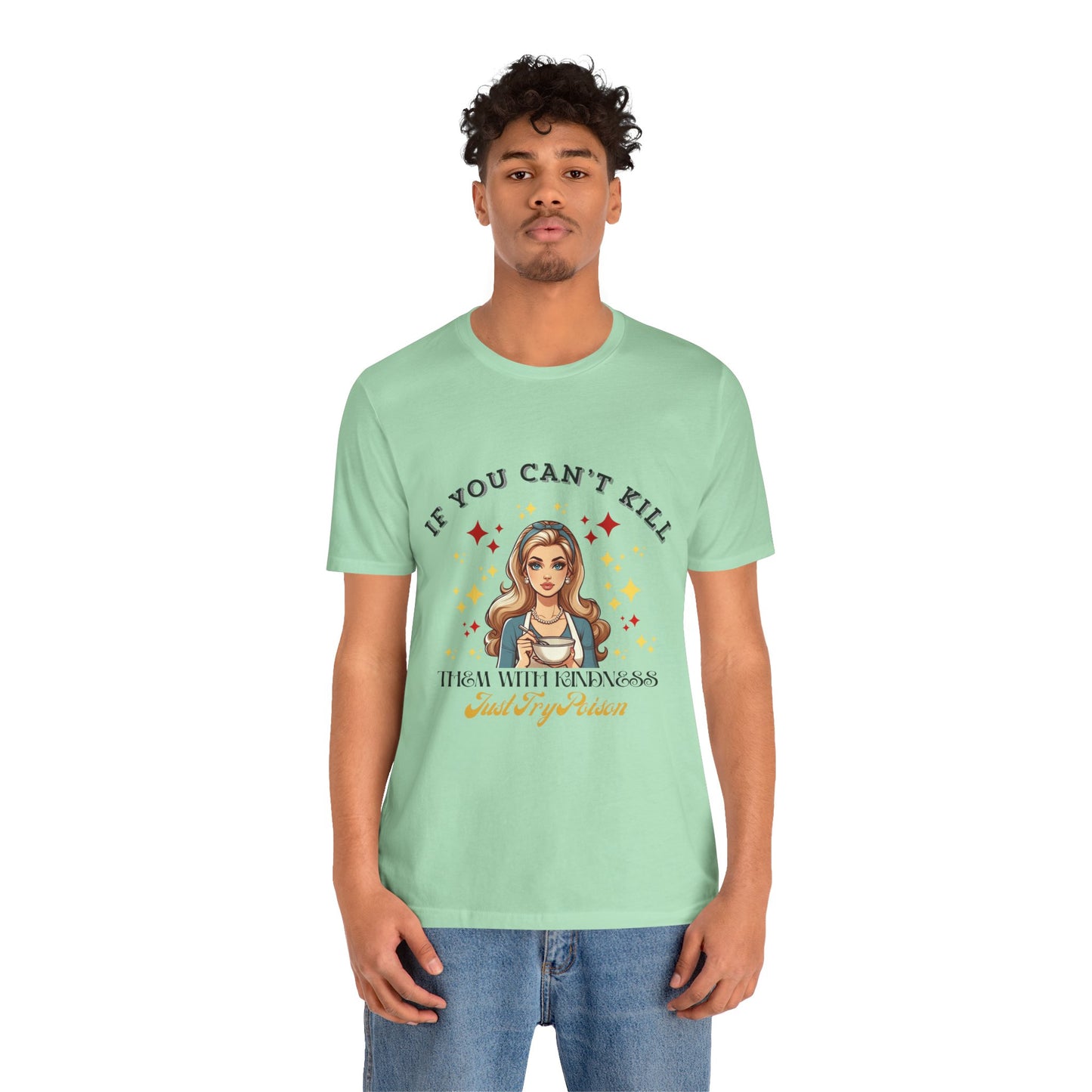 Kindness Vibe Short Sleeve Tee - Motivational Graphic T-Shirt