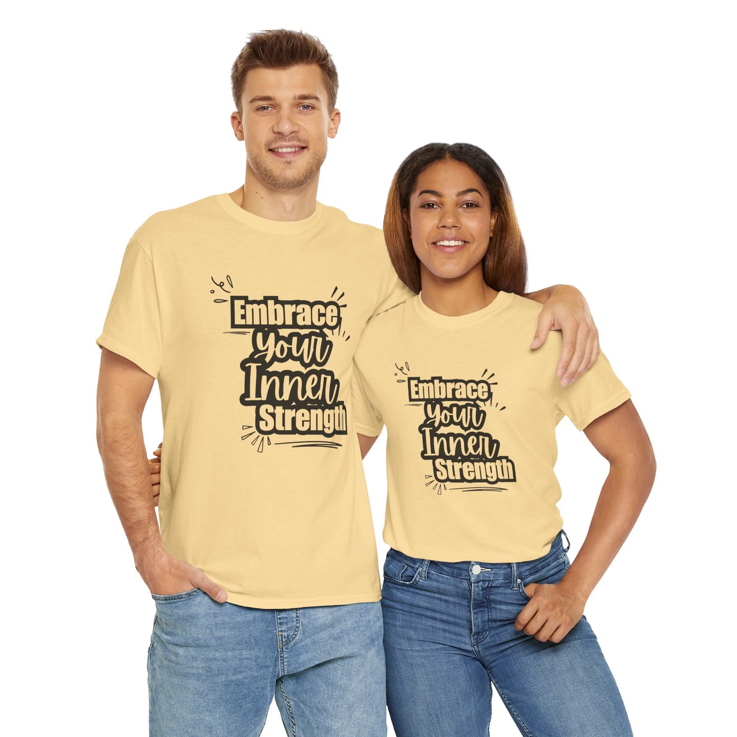 Empowerment Unisex Heavy Cotton Tee - Embrace Your Inner Strength