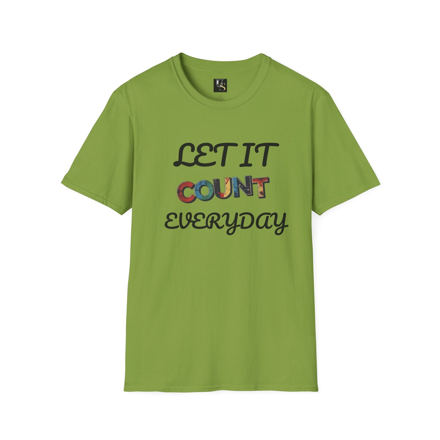 Let It Count Everyday Unisex Softstyle T-Shirt