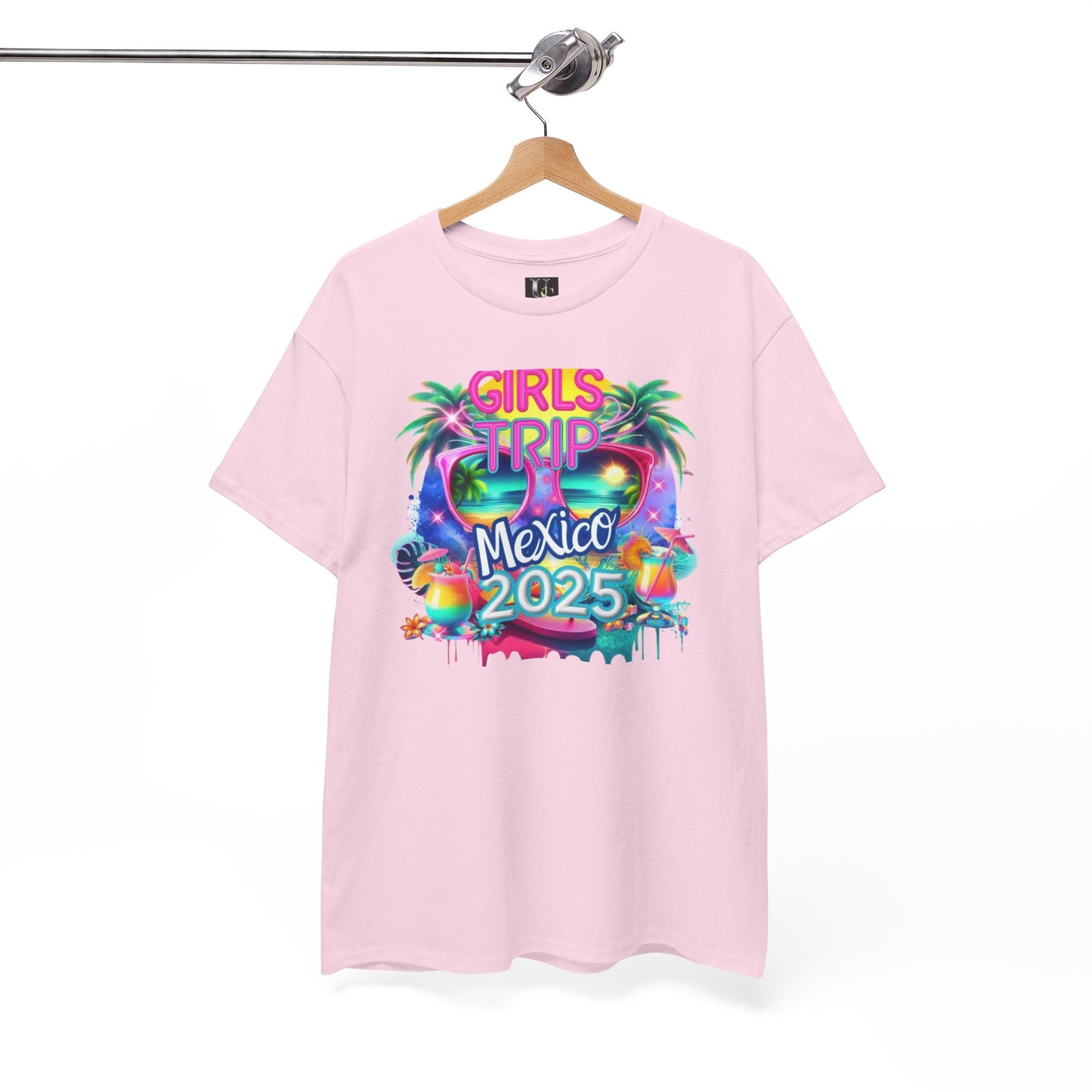 Girls Trip Mexico 2025 Unisex Heavy Cotton Tee