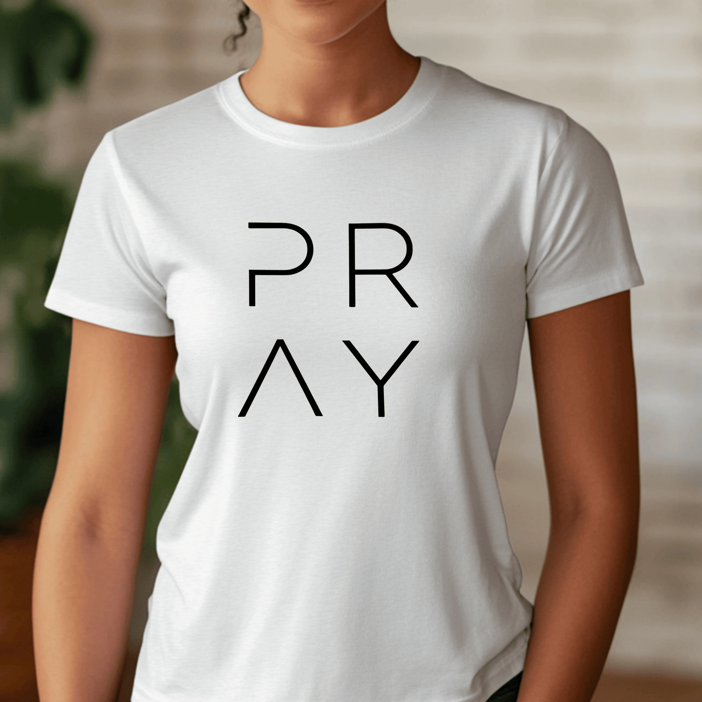 Stylish Pray Tee Shirt