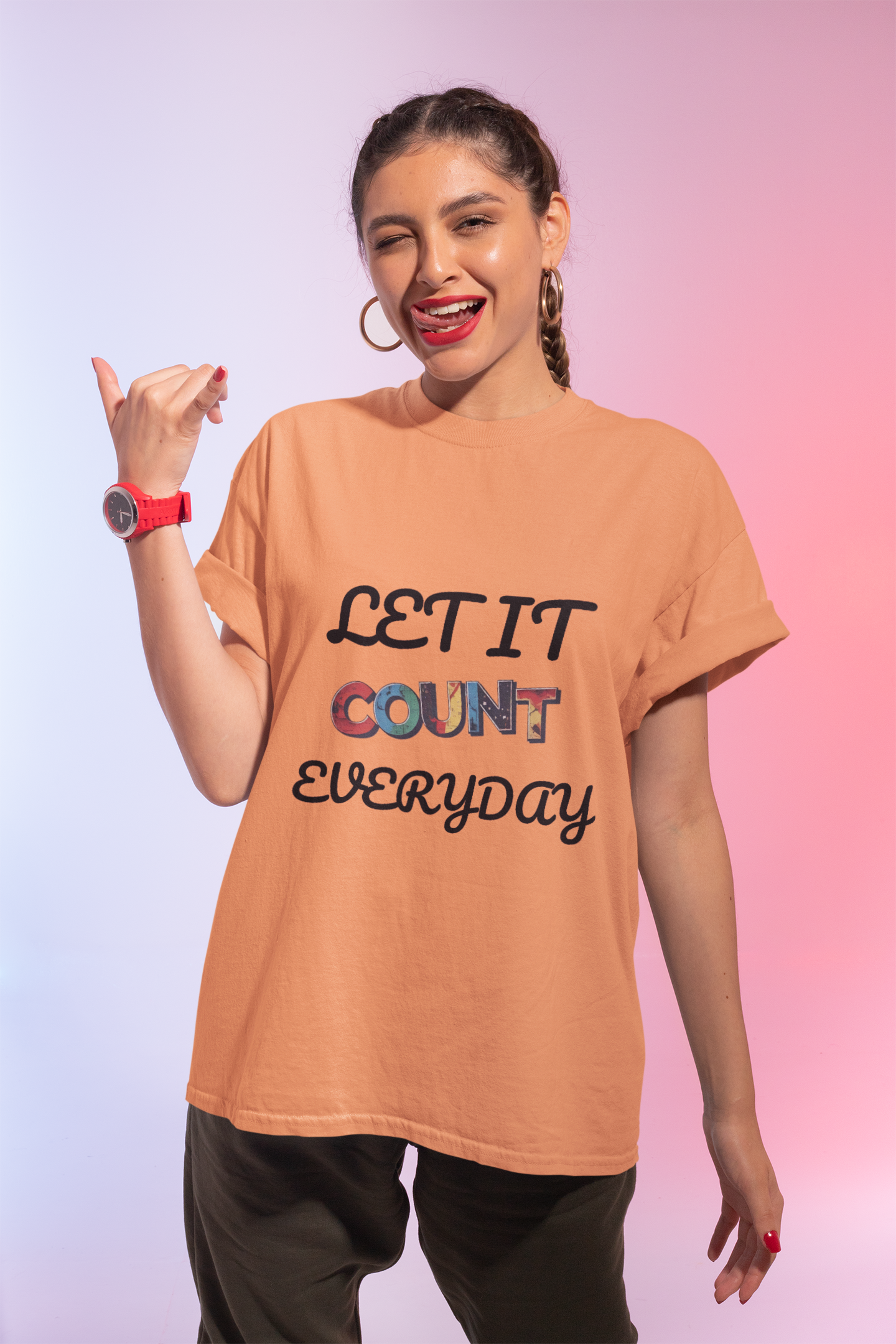 Let It Count Everyday Unisex Softstyle T-Shirt