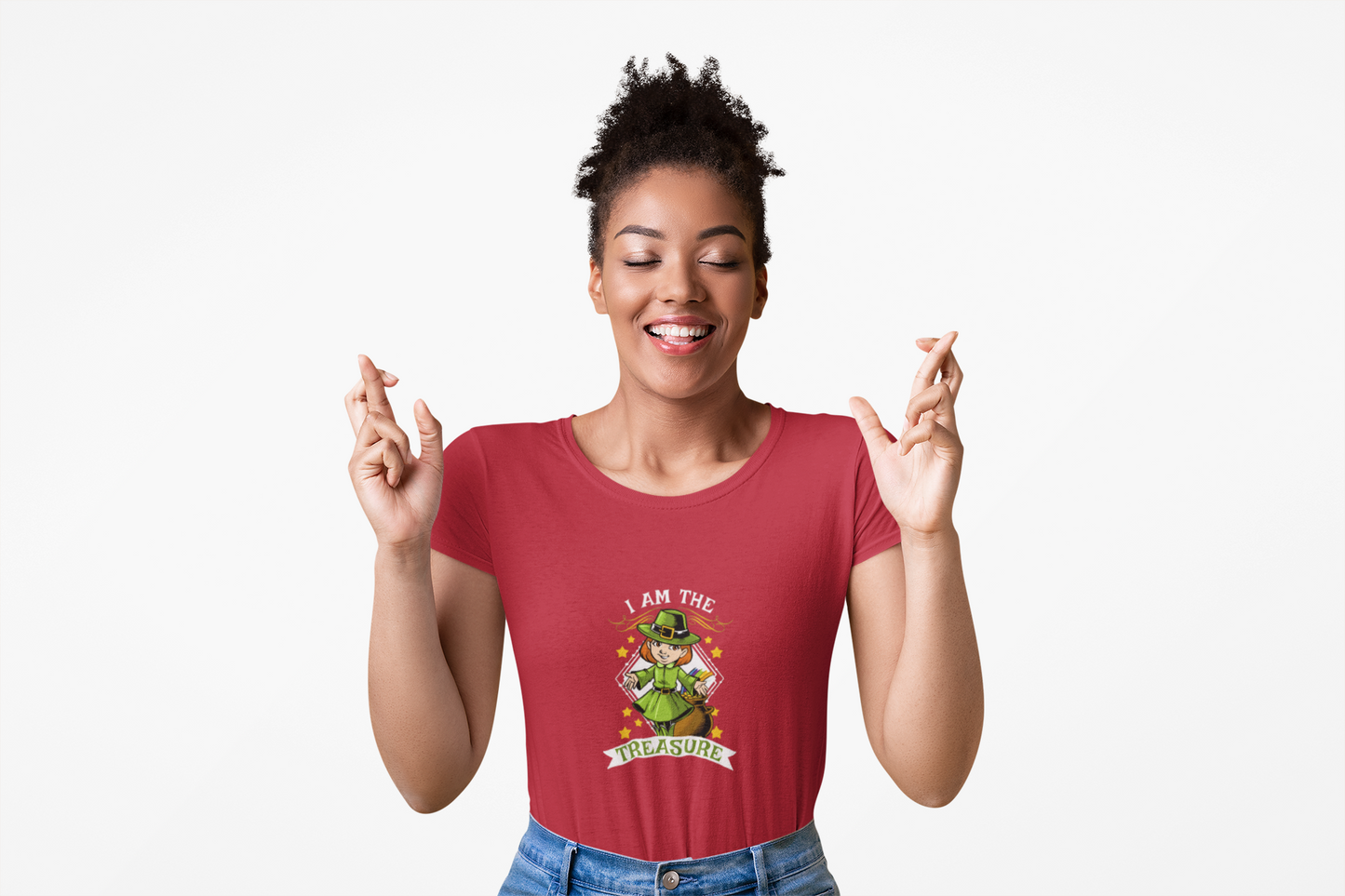 I Am The Treasure Unisex Softstyle T-Shirt - Perfect for St. Patrick's Day Celebrations