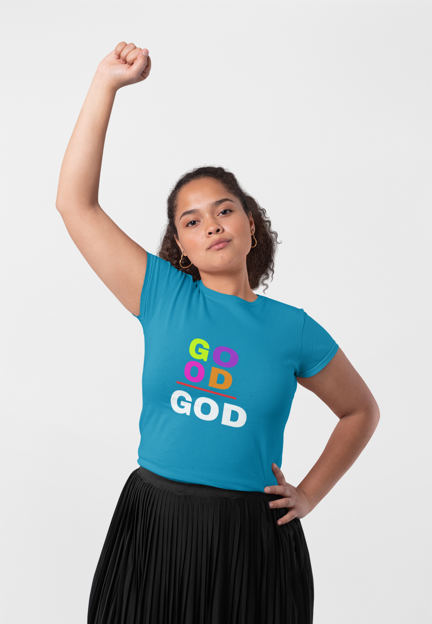 Colorful 'Good God' Unisex T-Shirt - Fun Graphic Tee for Everyday Wear