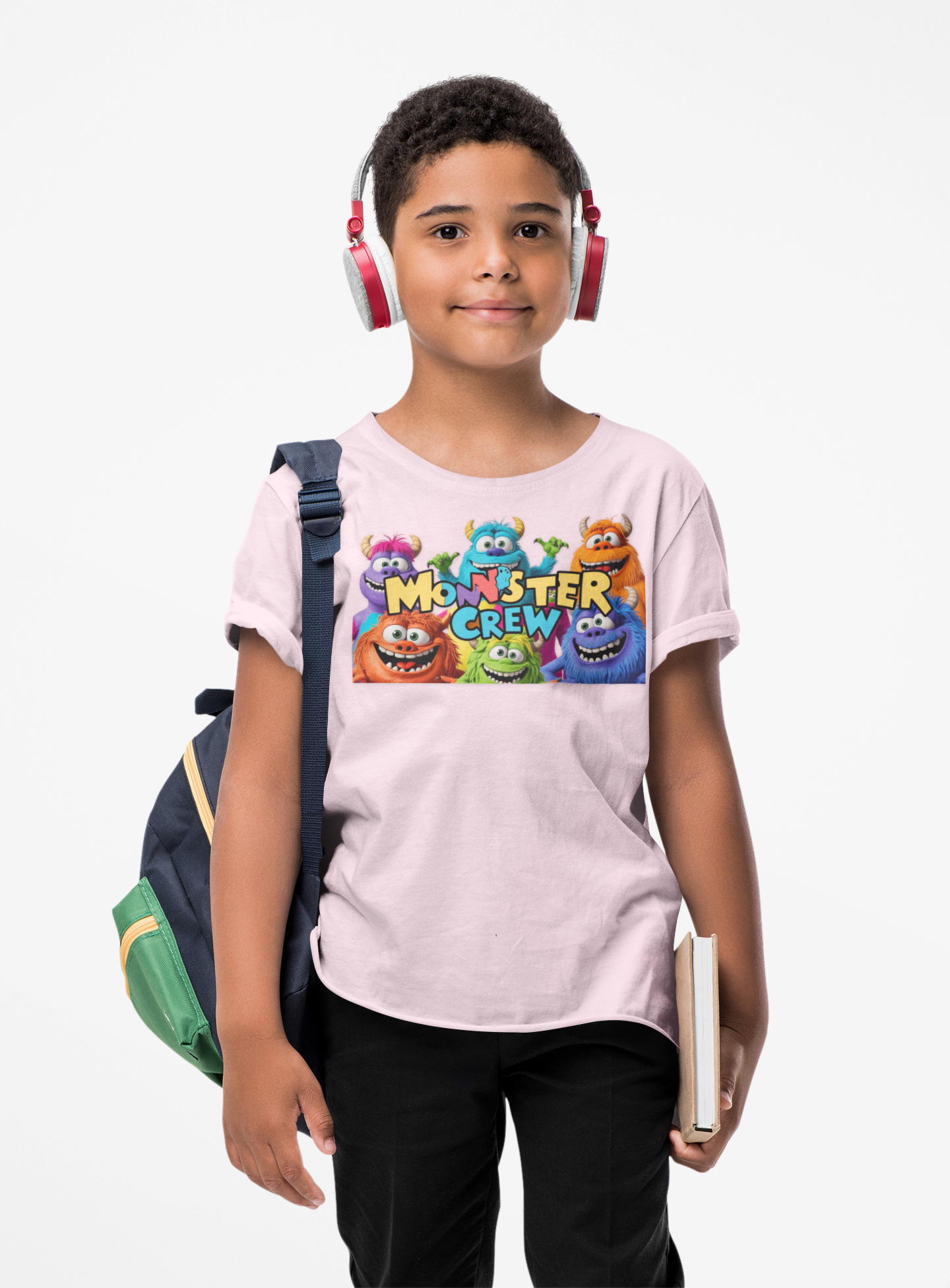 Funny Kids 'Monster Crew' Heavy Cotton Tee