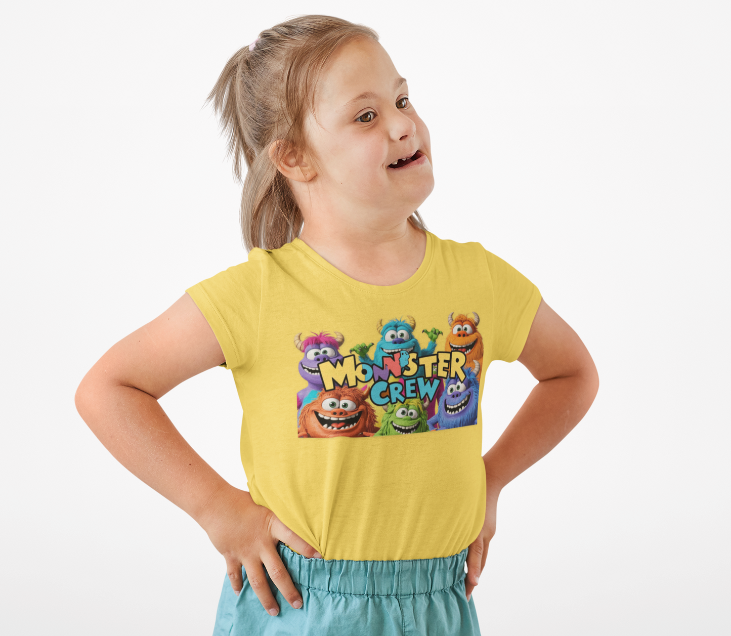 Funny Kids 'Monster Crew' Heavy Cotton Tee