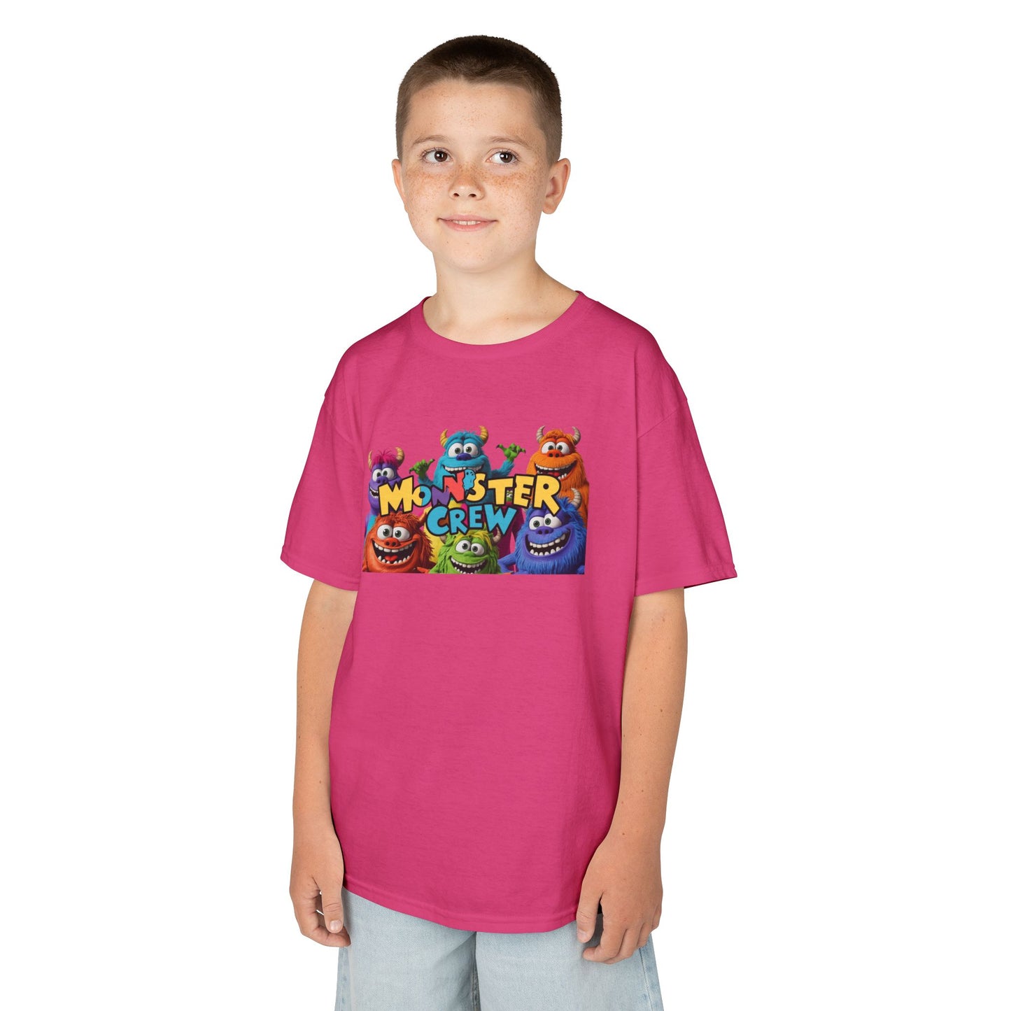 Funny Kids 'Monster Crew' Heavy Cotton Tee