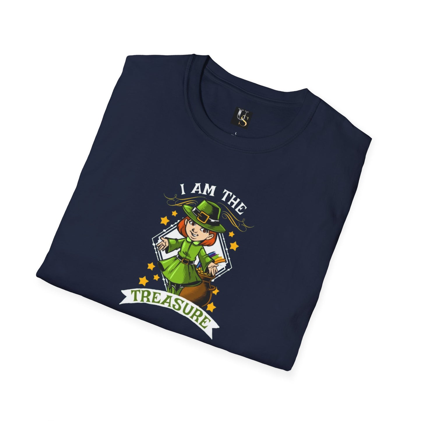 I Am The Treasure Unisex Softstyle T-Shirt - Perfect for St. Patrick's Day Celebrations