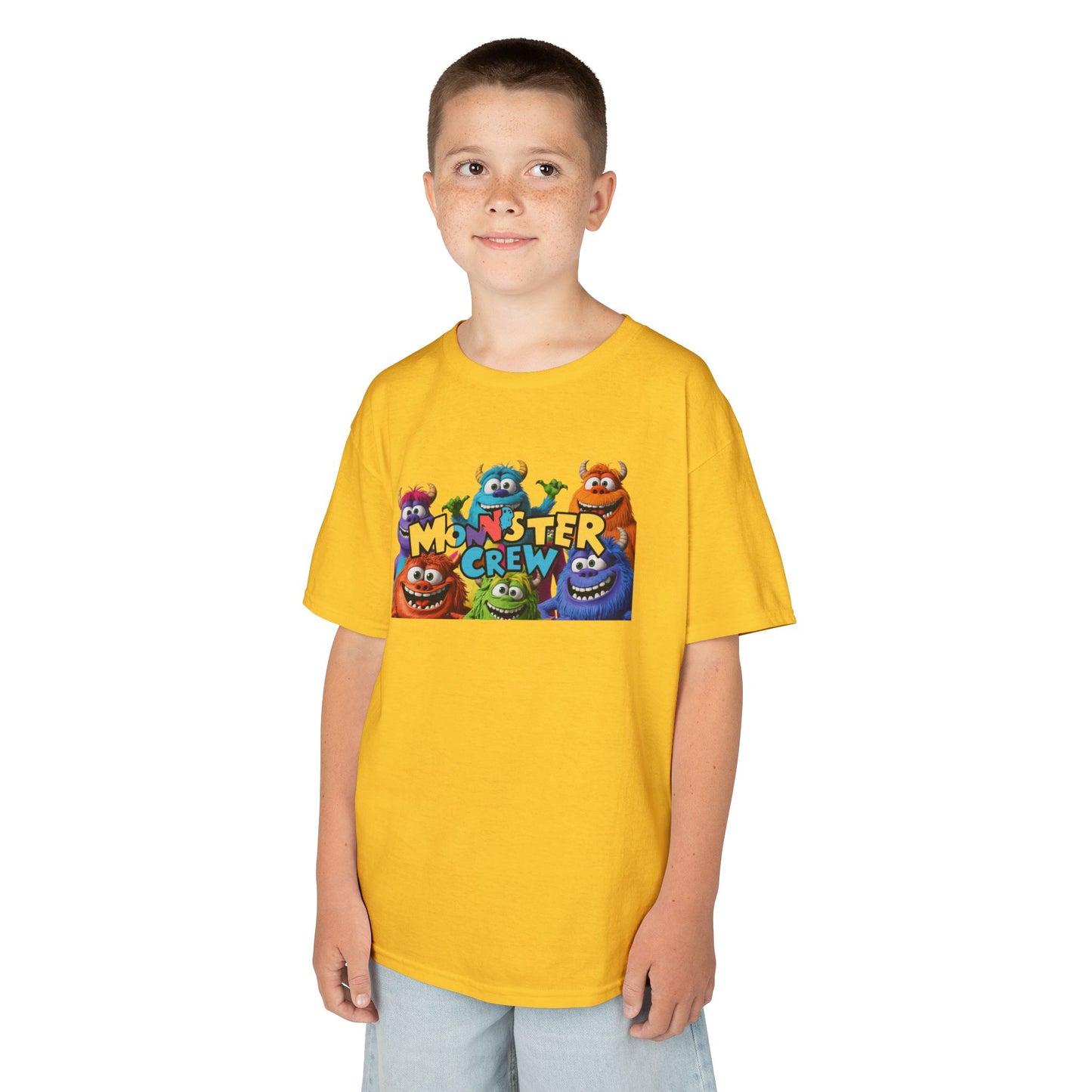 Funny Kids 'Monster Crew' Heavy Cotton Tee