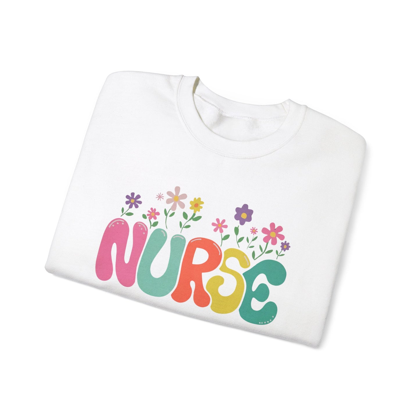 Nurse Flower, Comfortable Sweatshirt