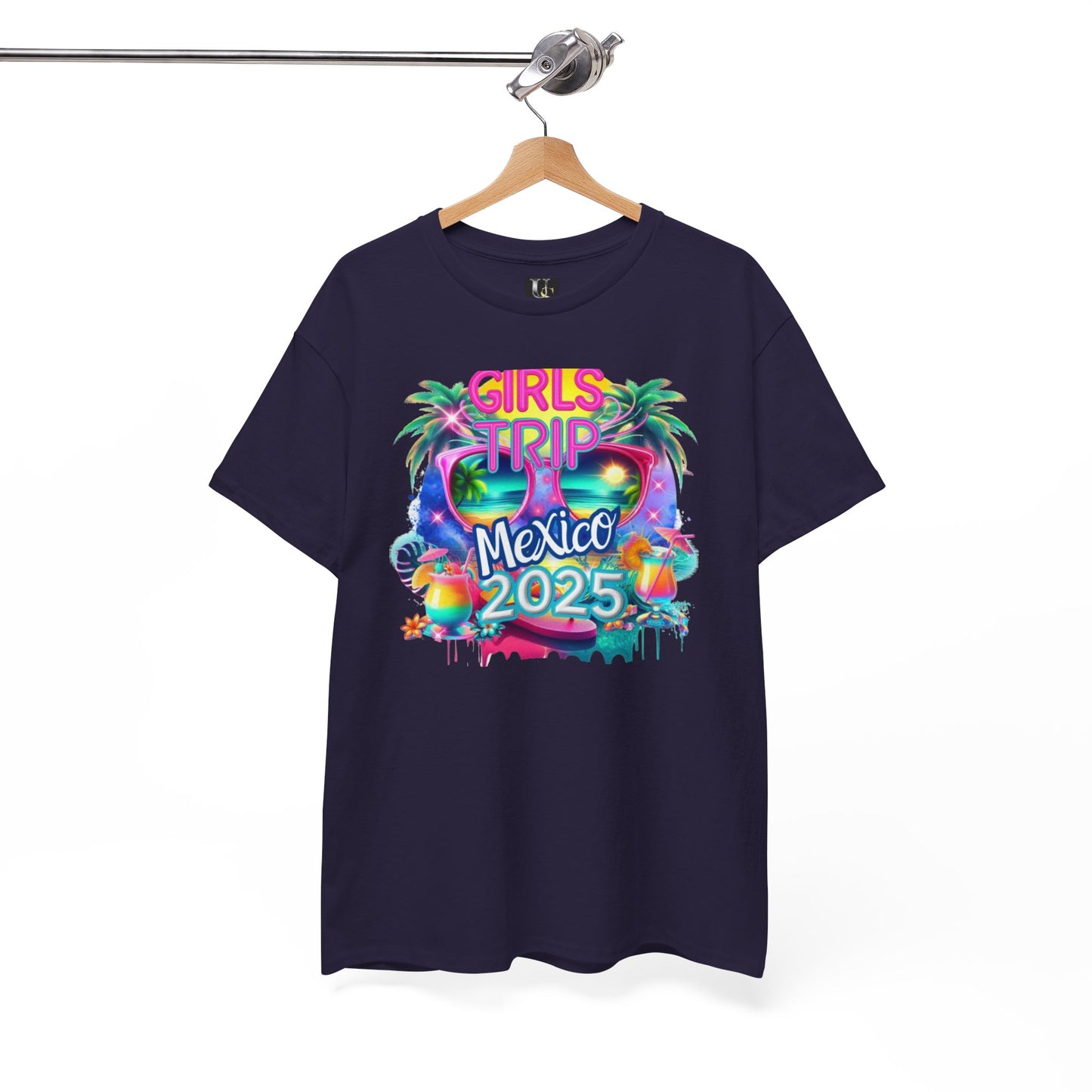 Girls Trip Mexico 2025 Unisex Heavy Cotton Tee